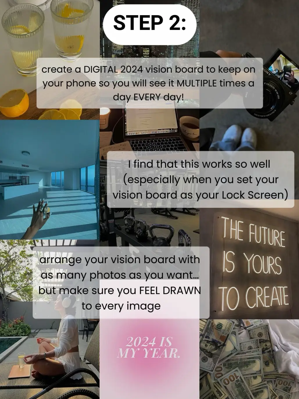 2024 Vision Board Clip Art Book For Black Men: Create Motivational &  Powerful Vision Board From 400+ Supplies (Pictures, Quotes and  Affirmations)