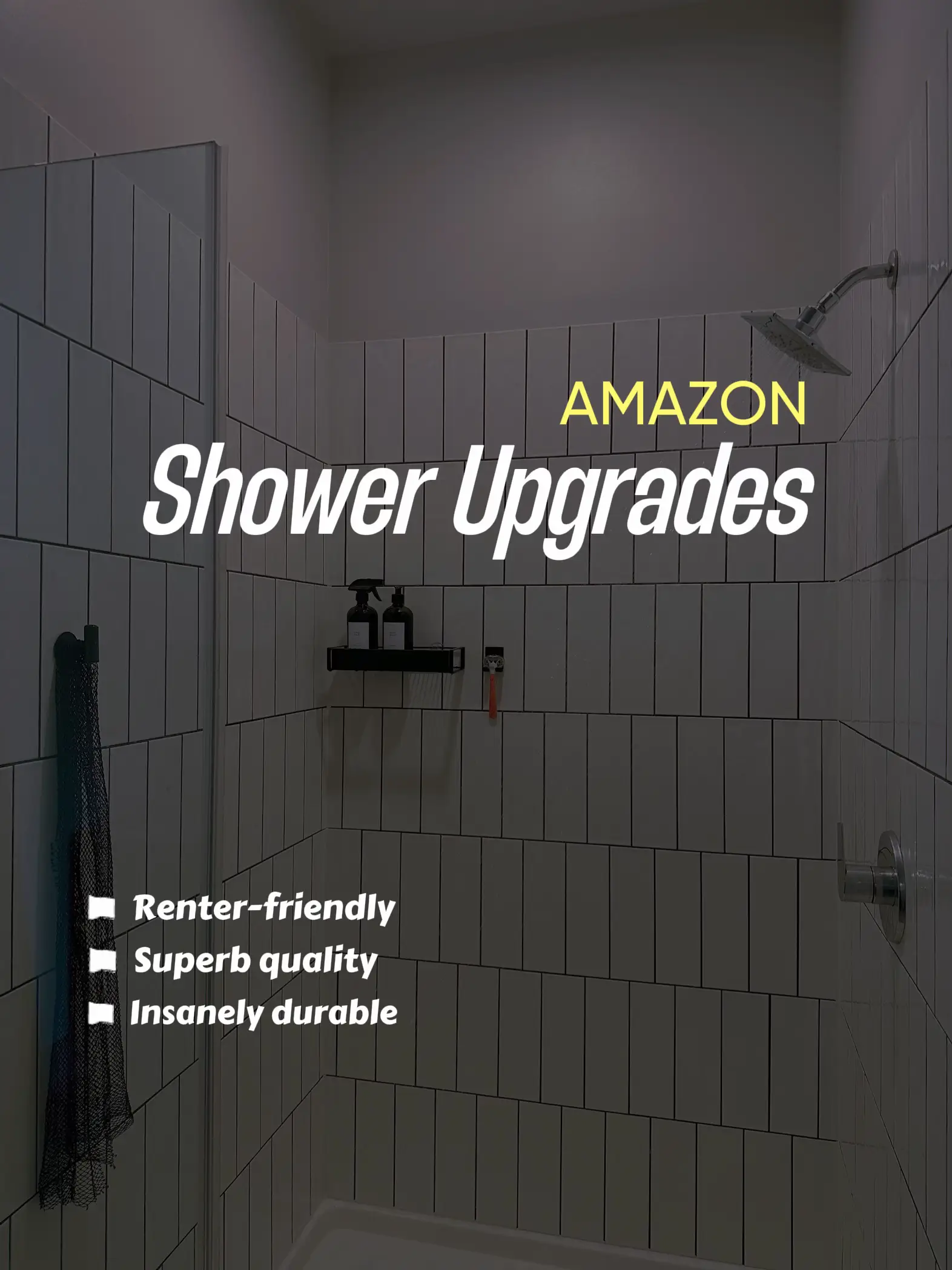 RenterFriendly Shower Upgrades 🚿 Gallery posted by Sav Lemon8