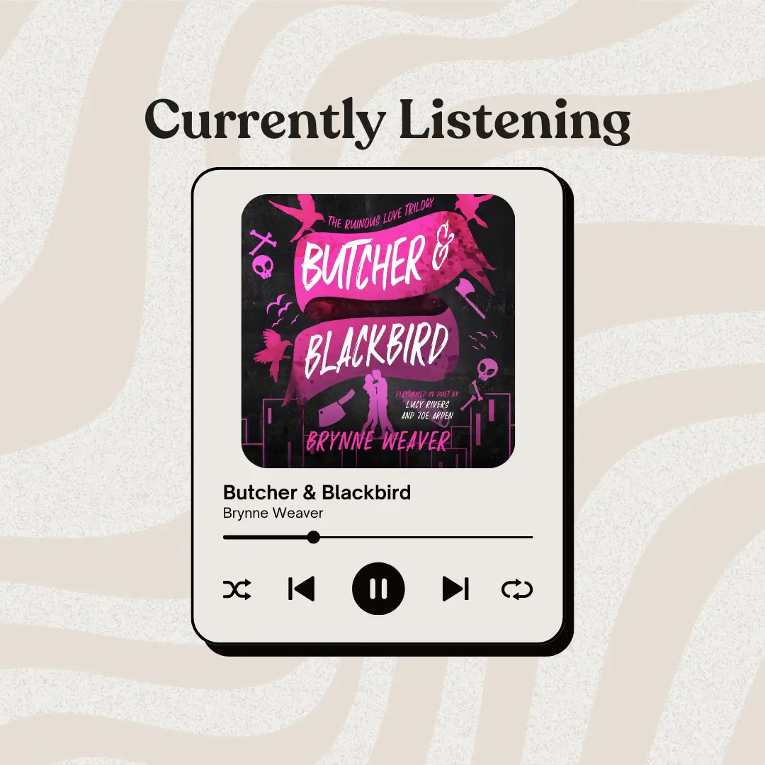 Current Audiobook - Butcher and Blackbird