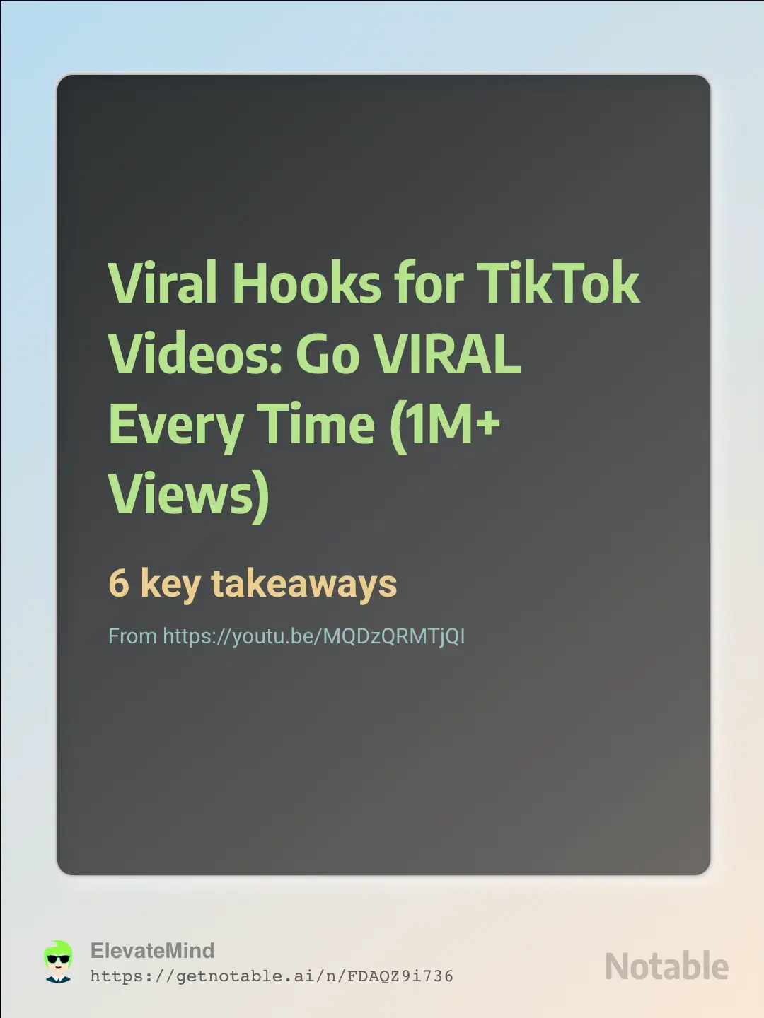 Viral Hooks For TikTok Videos, Reels, and  Shorts