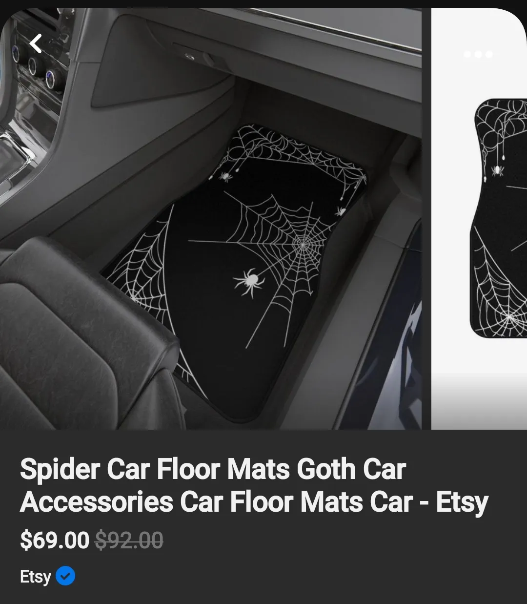 Goth Car Accessories