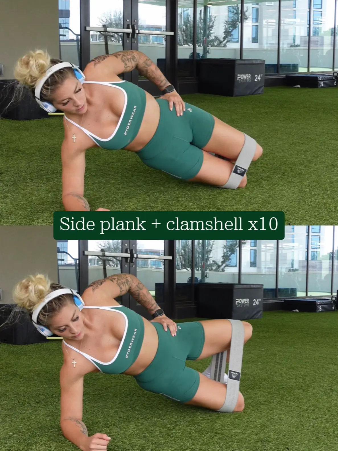 Tighten your core while also growing your glutes Gallery posted