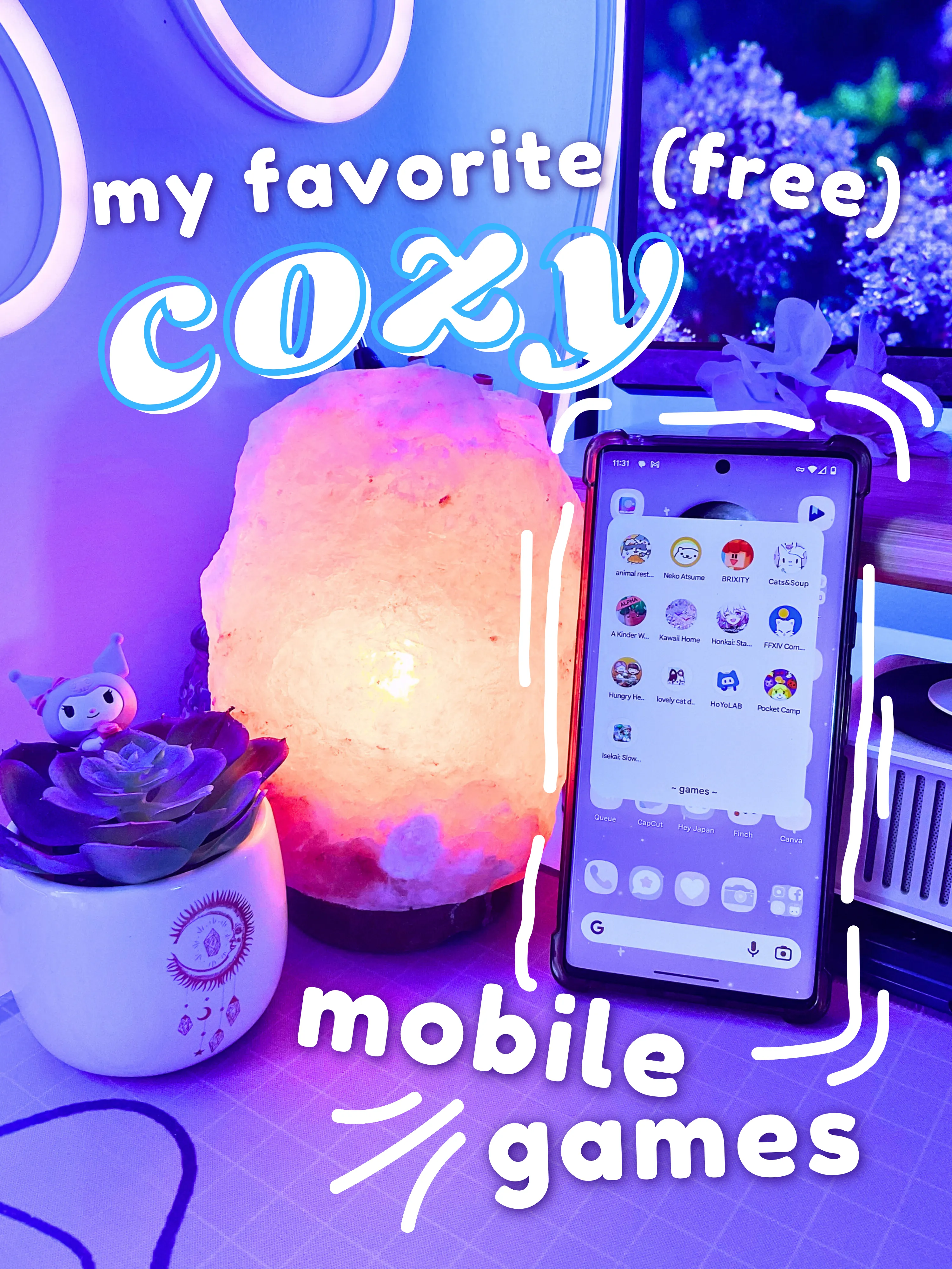 aesthetic and fun games to play when you are bored ☁ cute & comfy games 🧸  