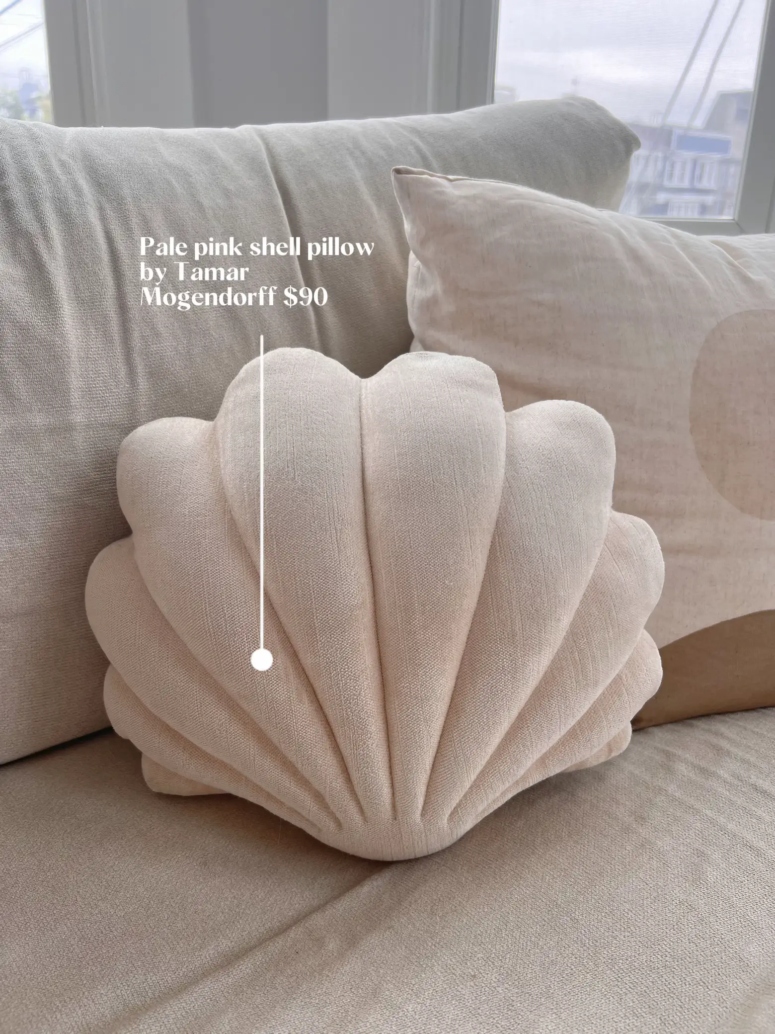 Tamar mogendorff shell sales pillow