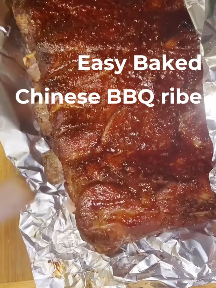 Easy Baked Chinese Bbq Ribs Video Published By Cookwithpenny Lemon