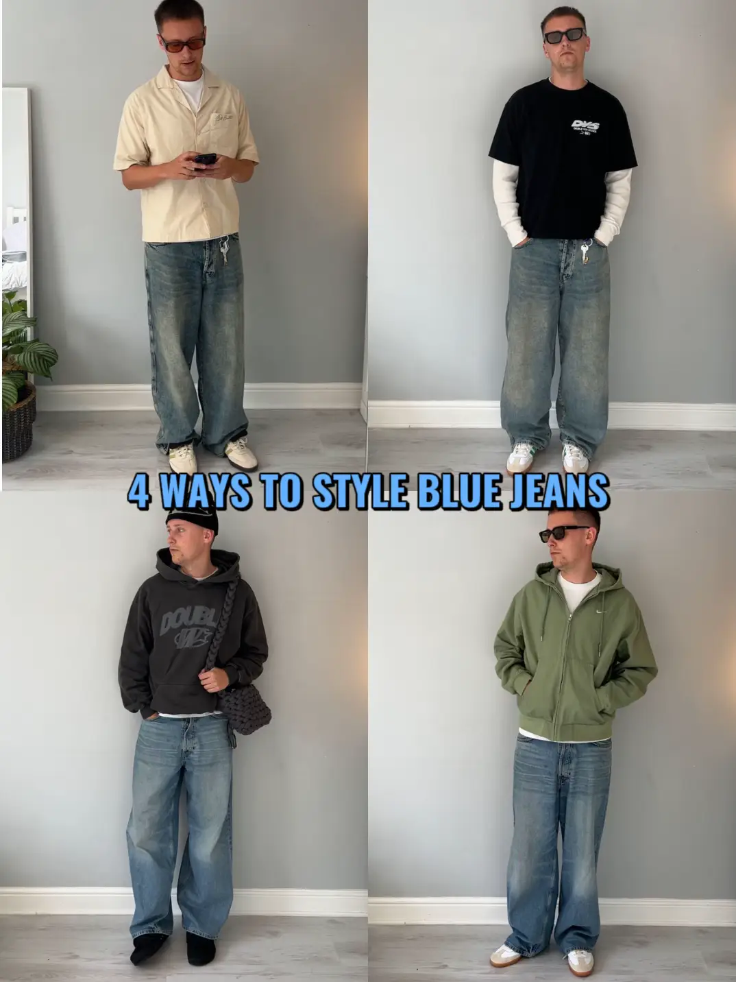 OOTD cozy mom jeans (men's vintage)