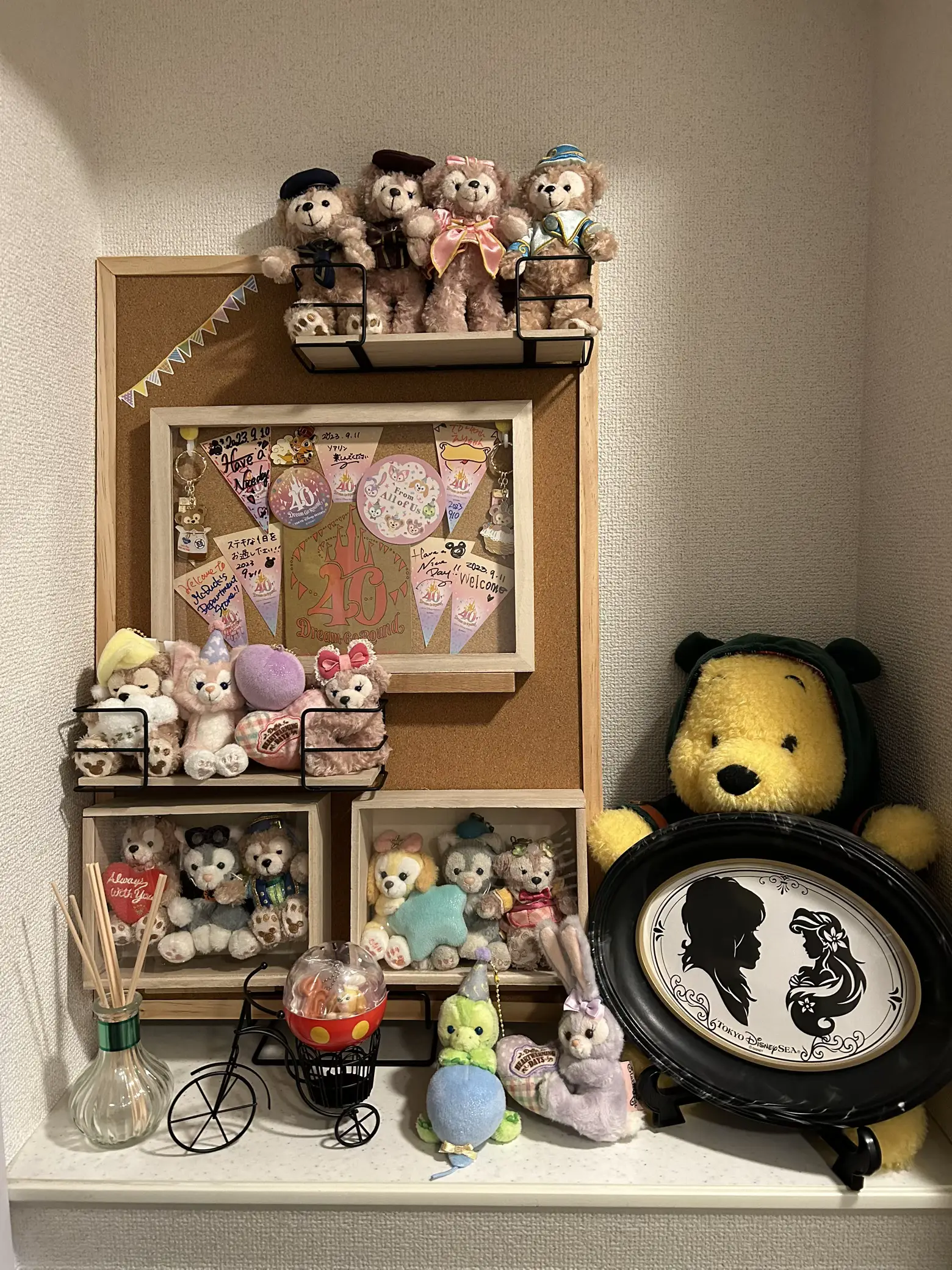 かわいい双子うさぎちゃん ピンク ぬいぐるみ 海外作家様 部屋飾り 置物 かわいい双子うさぎちゃん ピンク ぬいぐるみ 海外作家様 部屋飾り