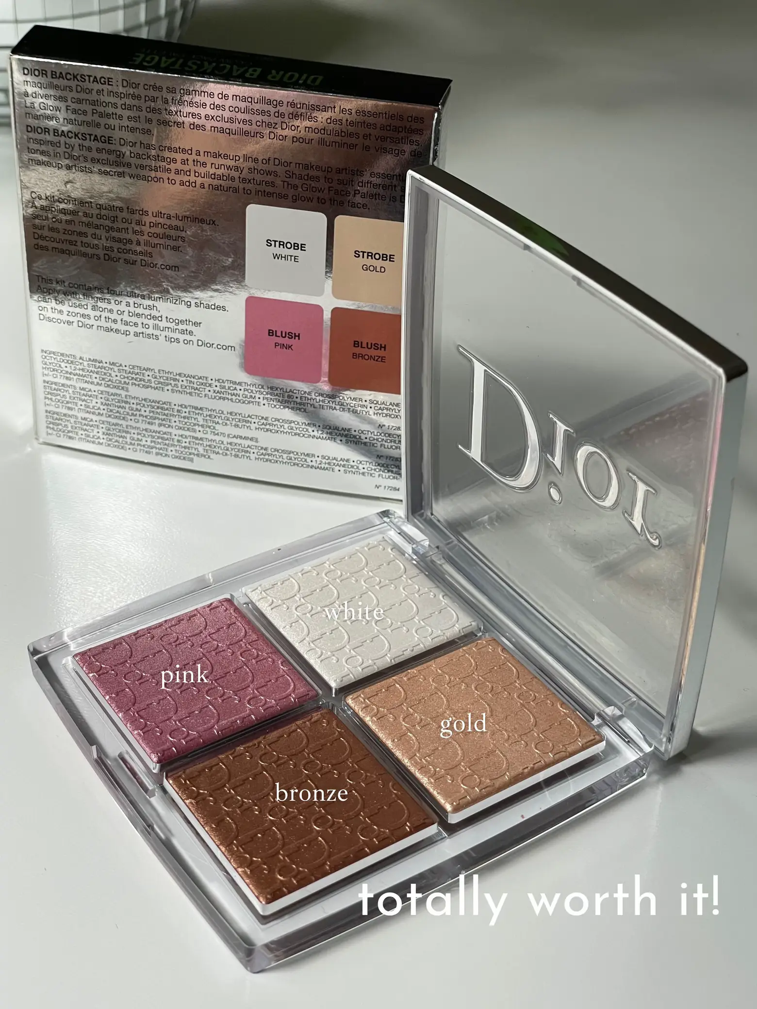 Dior backstage clearance contour palette temptalia