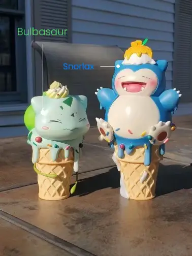 Miniaturas Kawaii Pokémon Coleção - Ice Cream – CostaGeek