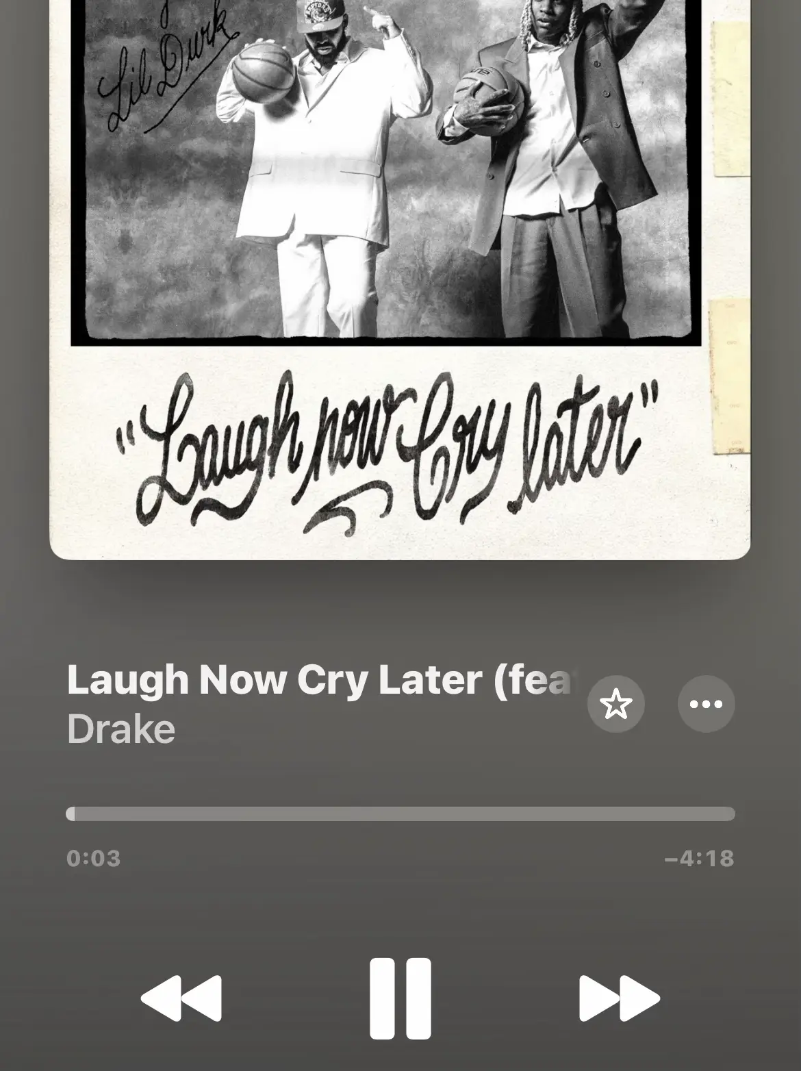 Drake – Laugh Now Cry Later Lyrics