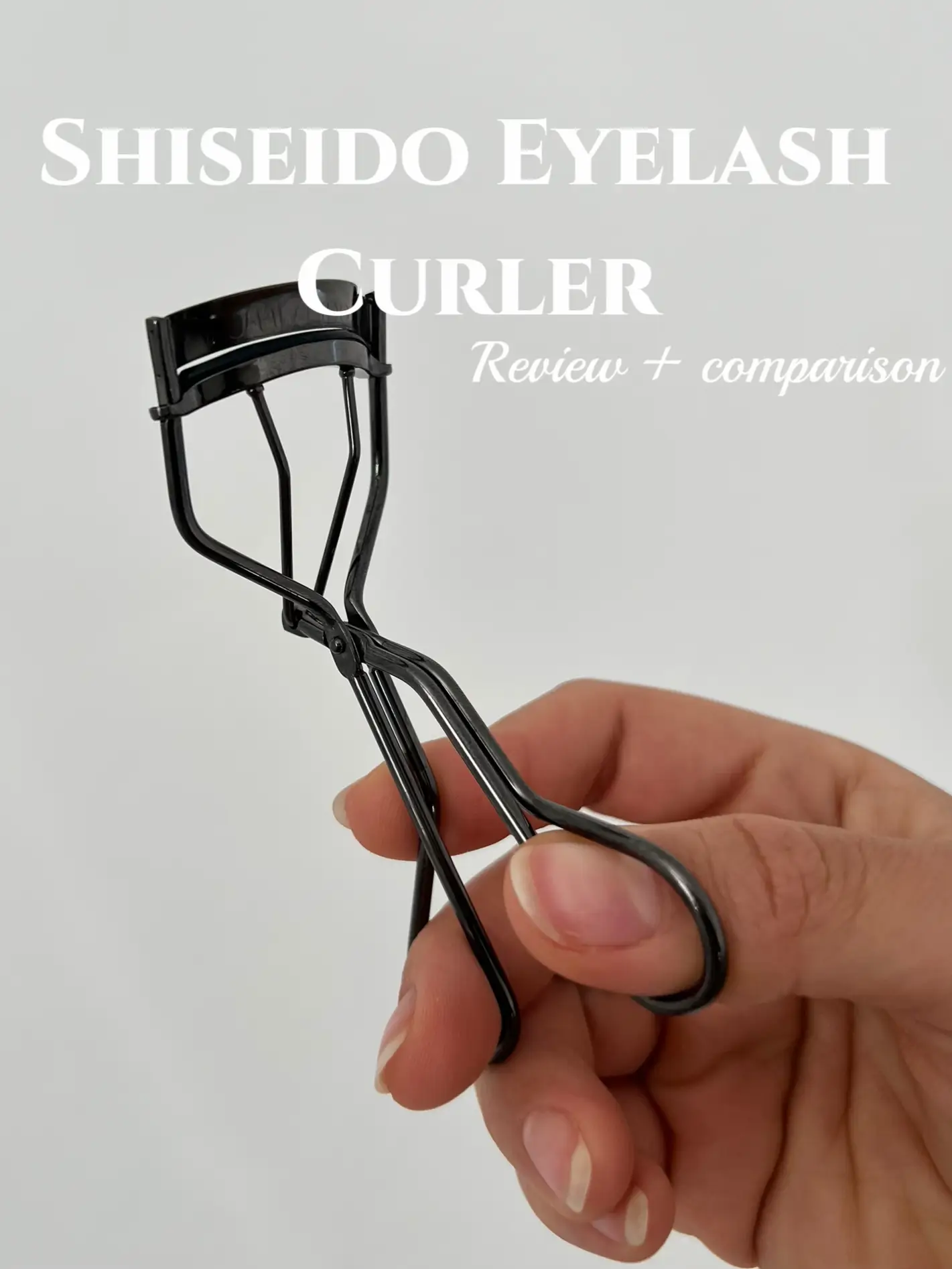 Shiseido eyelash store curler review