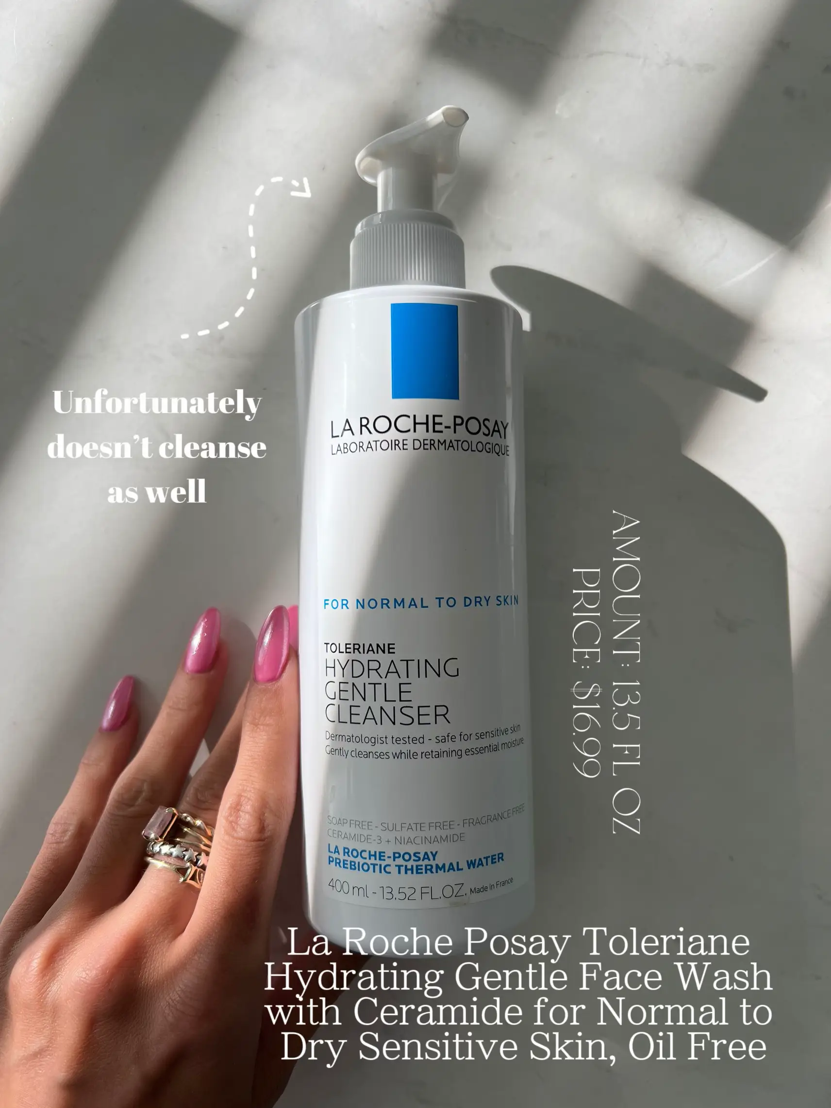 Toleriane Hydrating Gentle Face Cleanser for Dry Skin