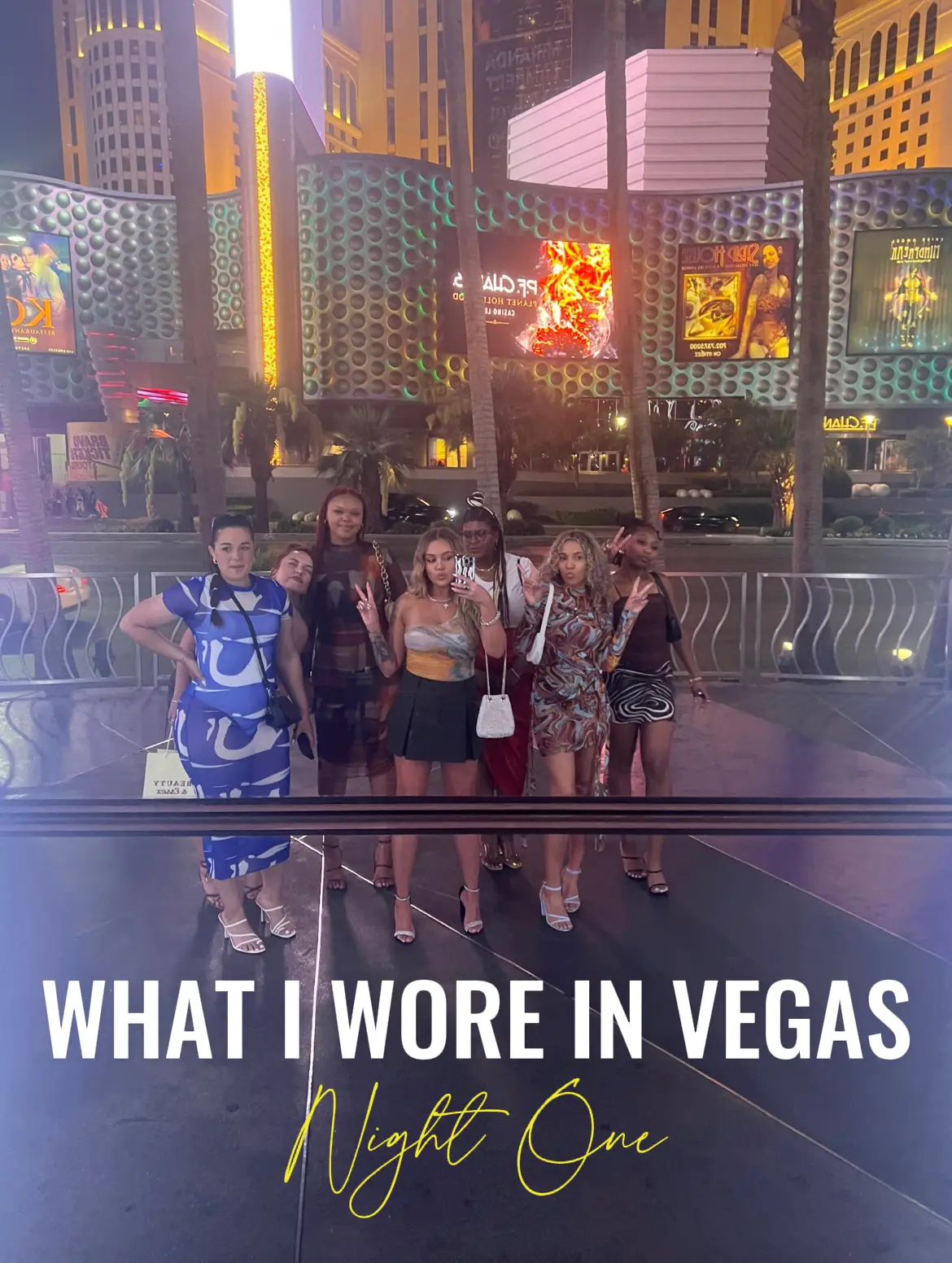 Night out in Vegas: what I wore and where I ate