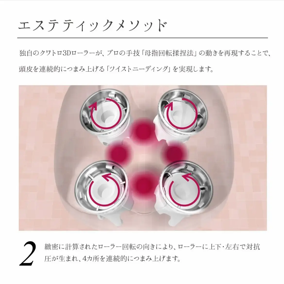 ❤エステサロン仕様❣プロ手技ニーディングを徹底再現♪❤高機能