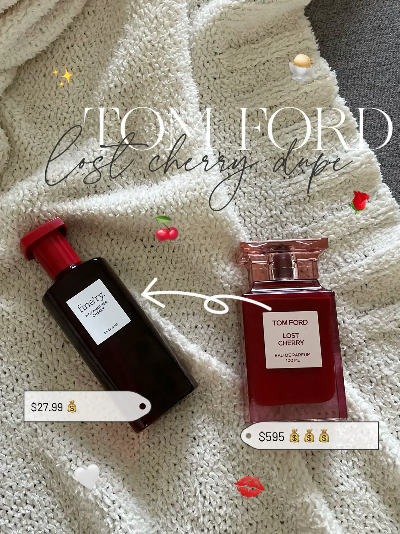 Fragrance Review: Zara: Cherry Smoothie (Tom Ford: Lost Cherry Dupe)