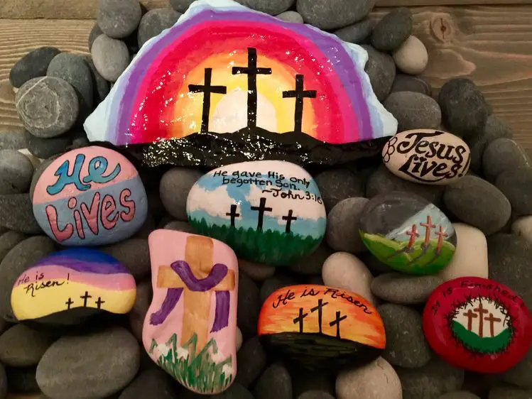 Christian painted rock ideas! | Gallery posted by brooklyn | Lemon8