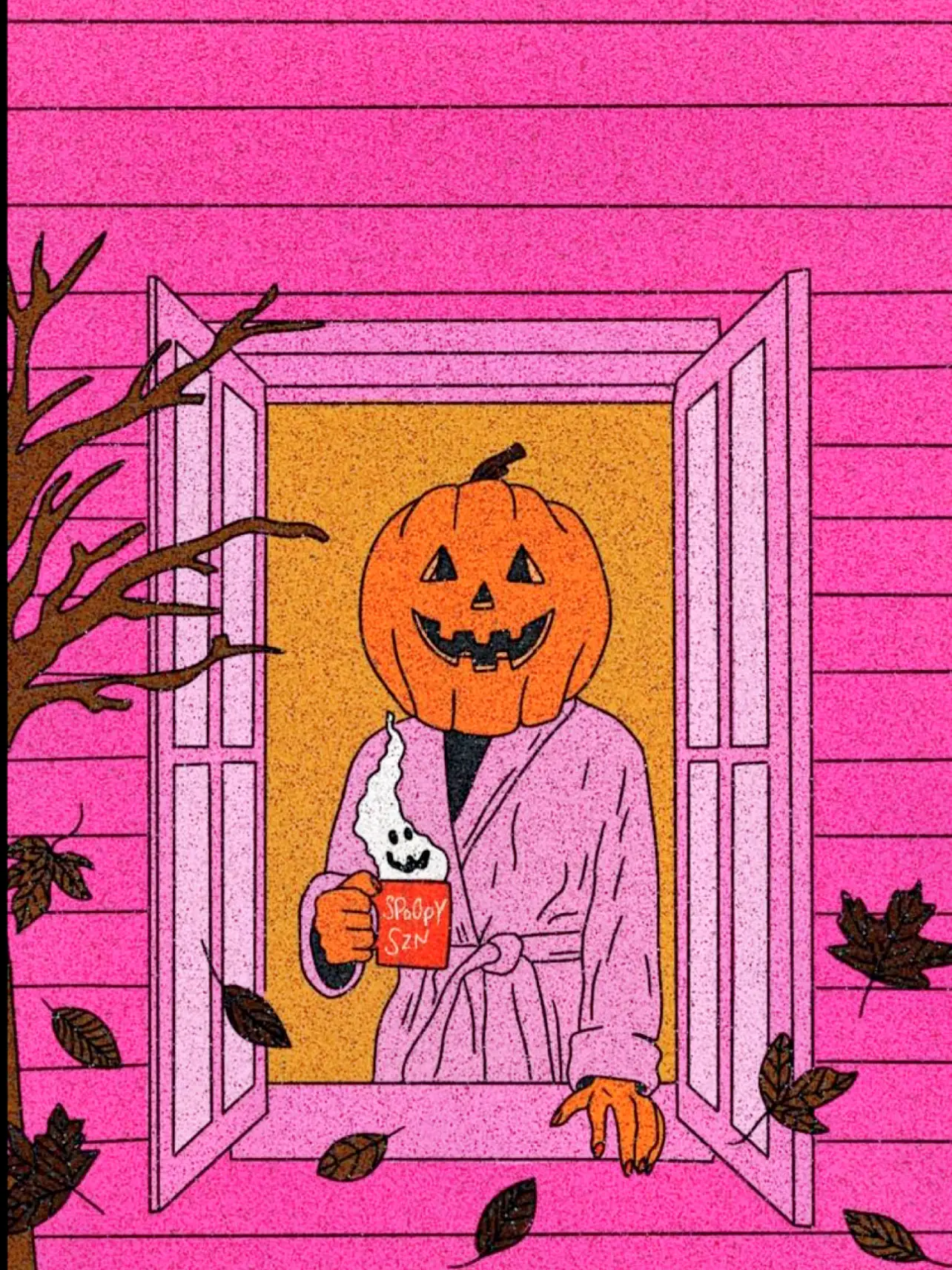 Spooky Babe Kawaii Ghost Retro Halloween Preppy Aesthetic - Spooky Babe -  Mug