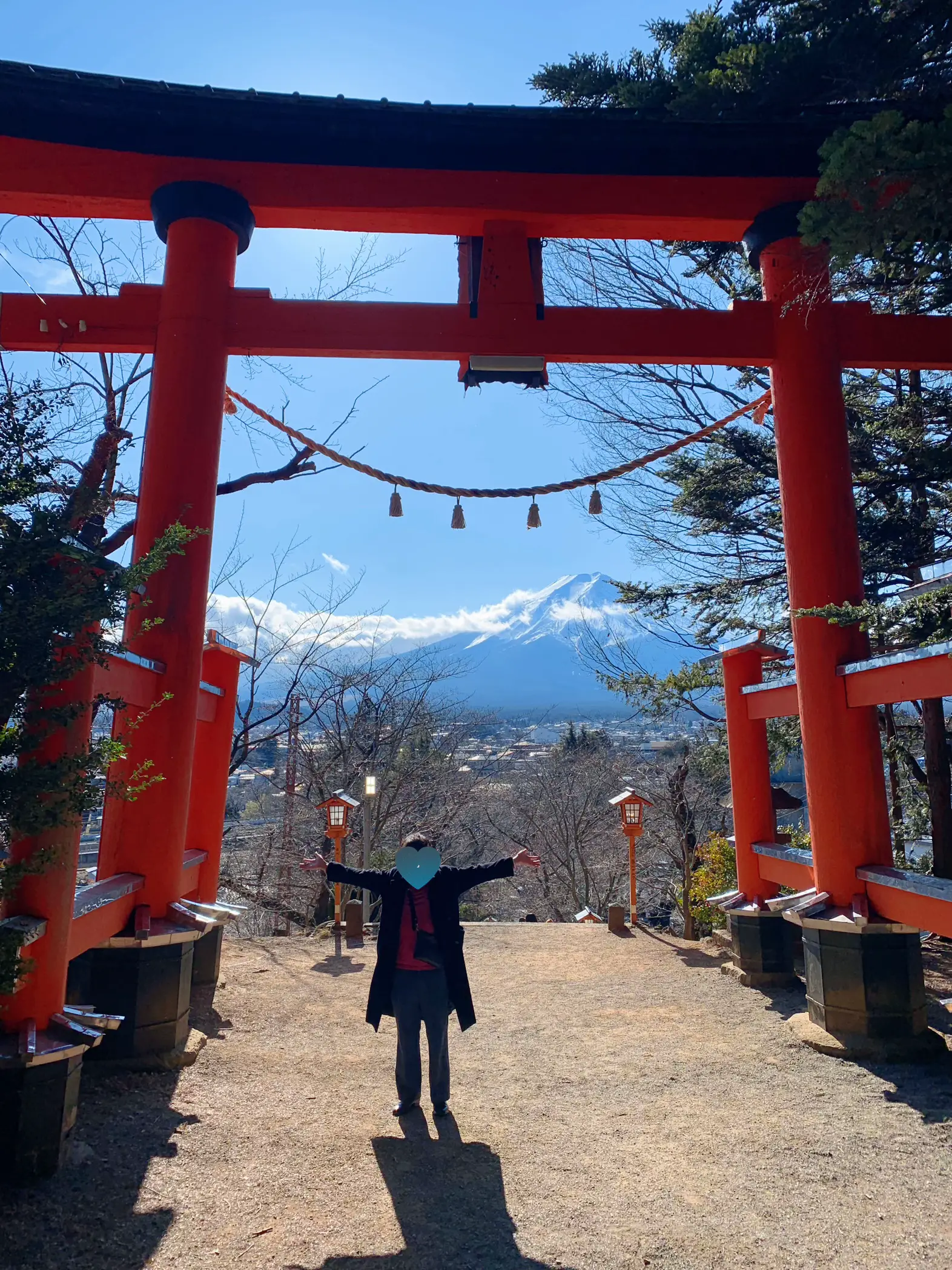 [Arakura Fuji Sengen Shrine] Hatsumode ☺️🗻⛩ at a superb view shrine where Mt. Gallery posted