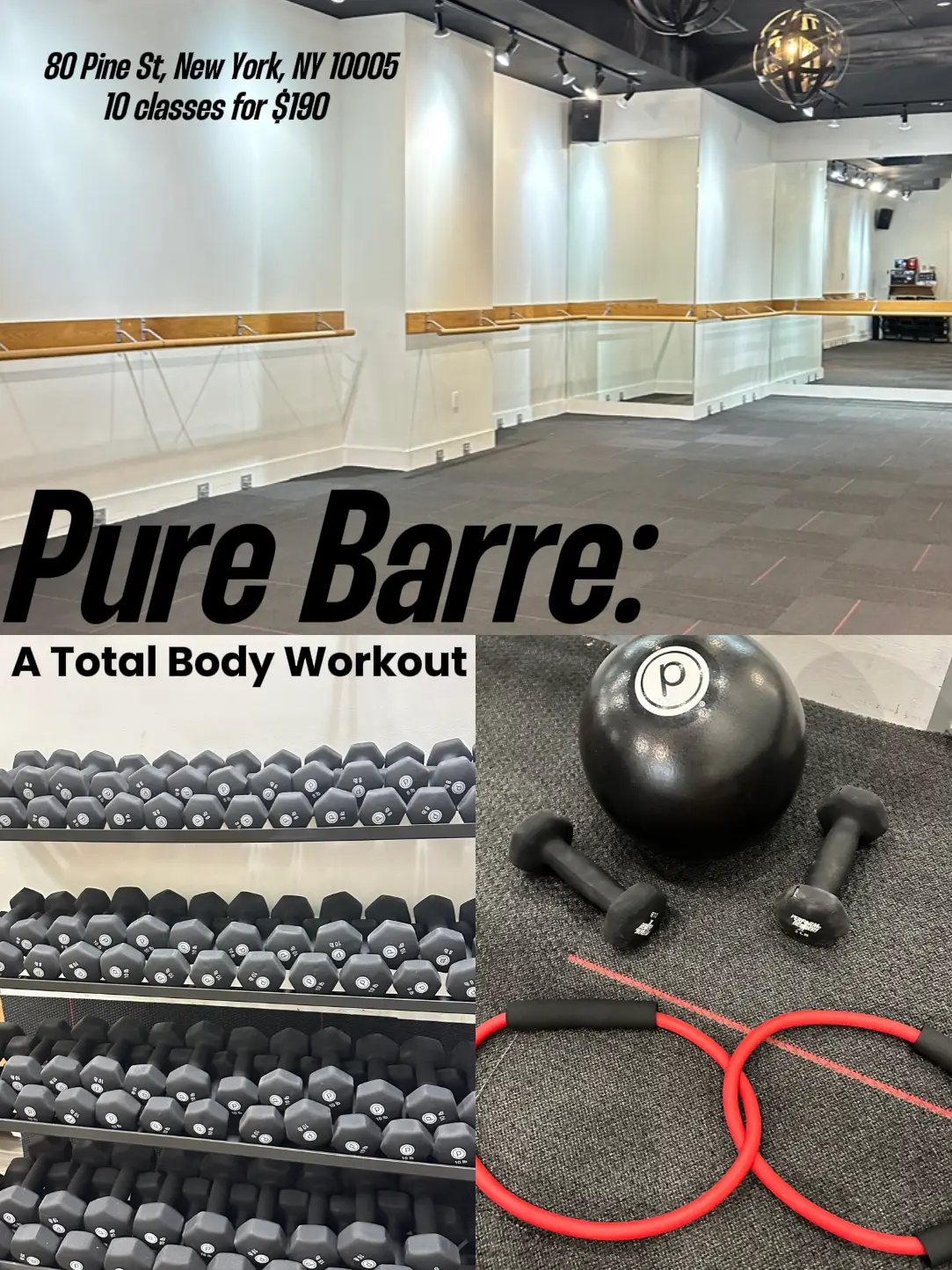 The Best Total Body Barre Workout