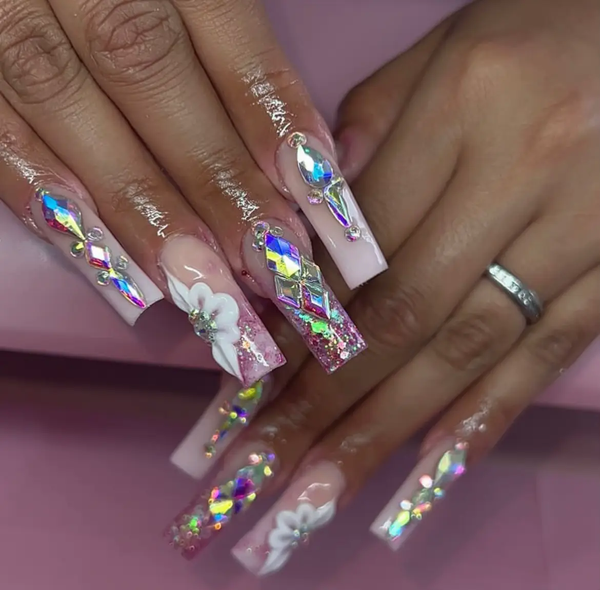 How to apply nail art gems/crystals💎💖, Gallery posted by Tiffany M