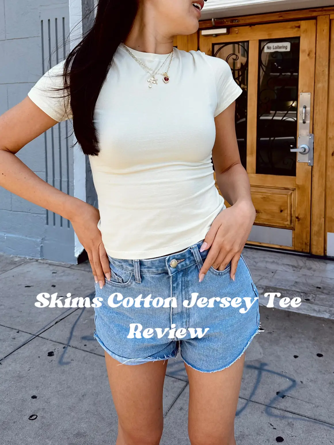 Skims Cotton Jersey Tee: Review, Gallery posted by Vera