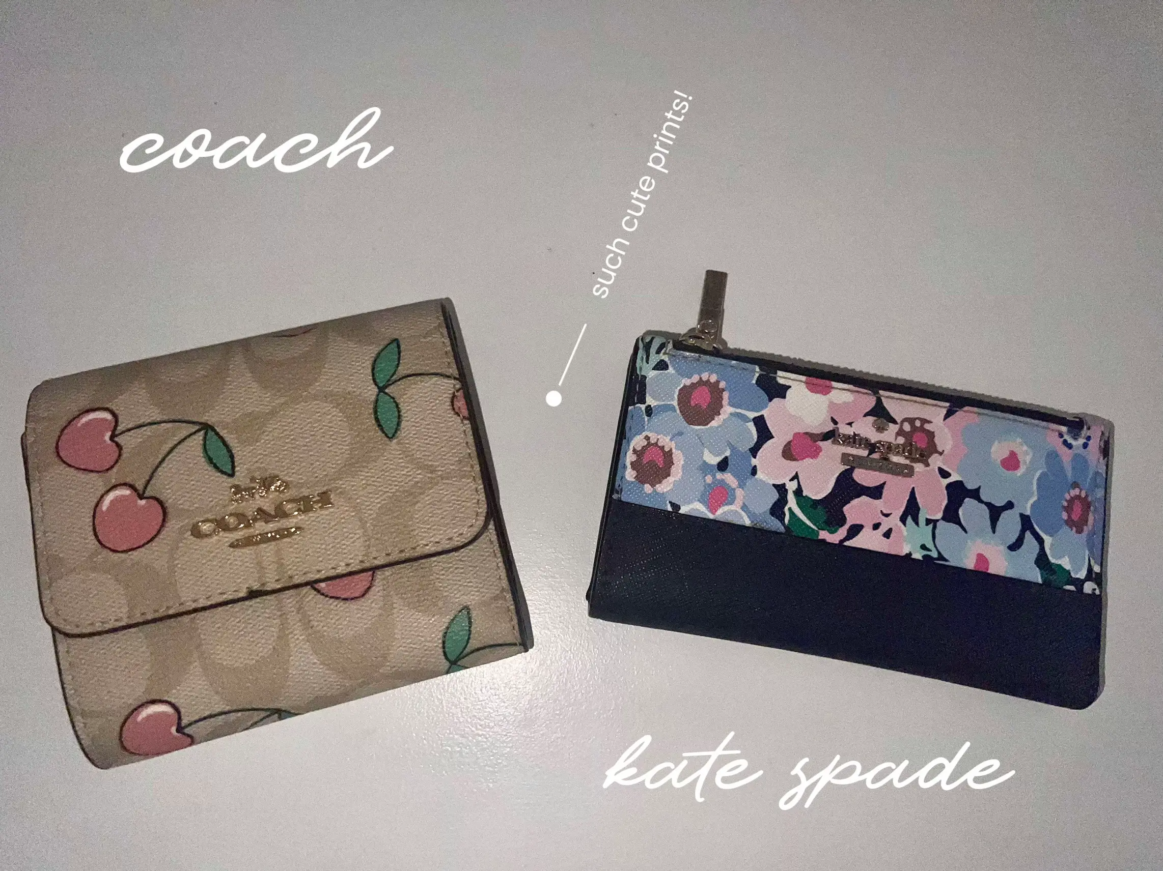 Cute coach online wallets