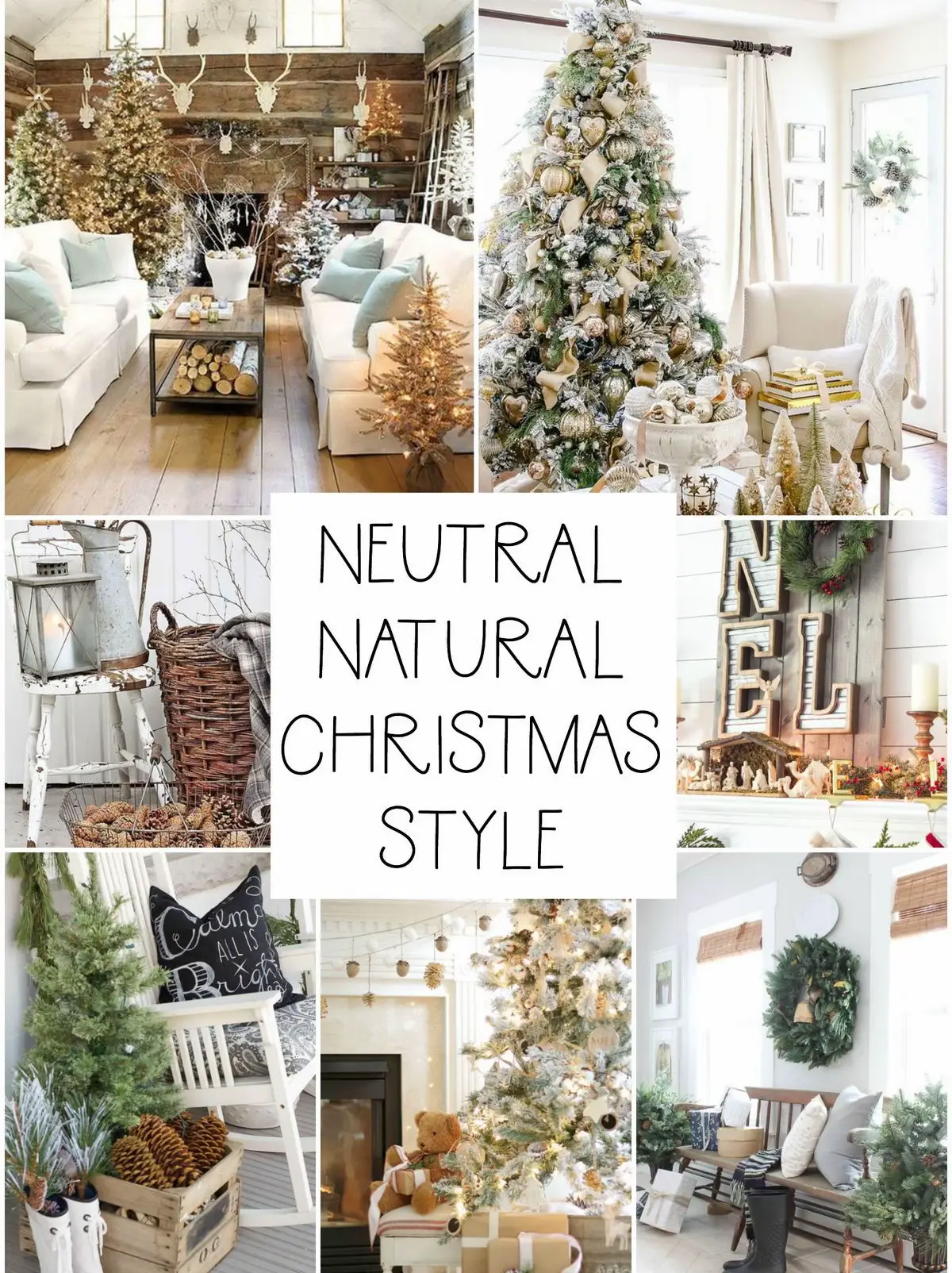 Neutral Natural Christmas Style 🎄🤍 | Gallery posted by Hometalk | Lemon8