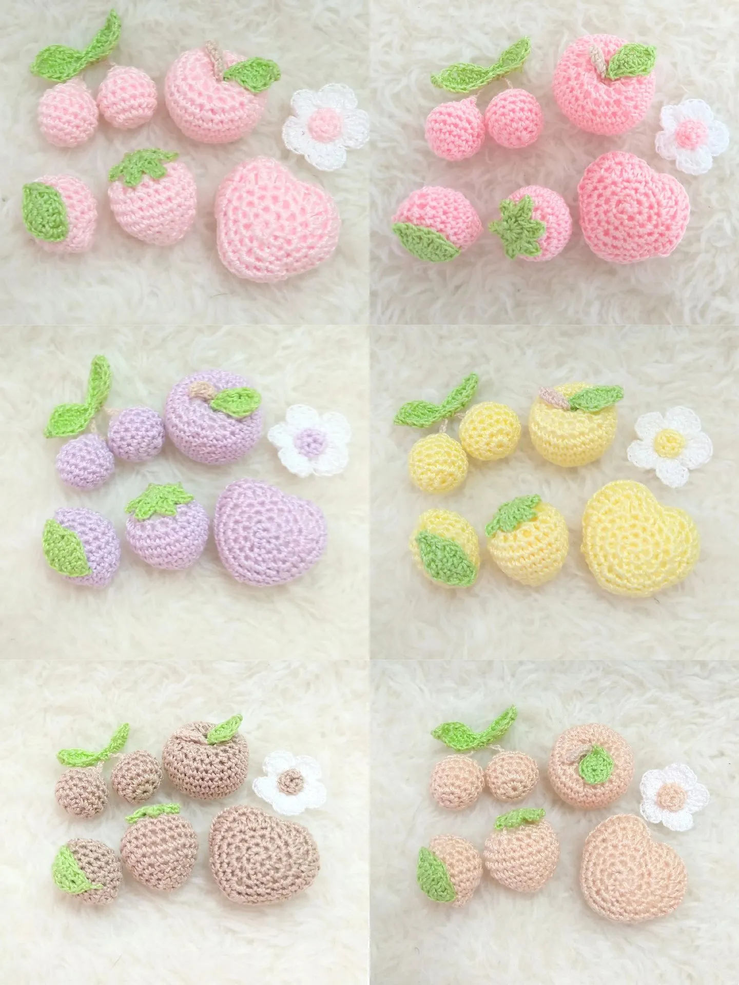 🌱🍎🍒フルーツあみぐるみ🍋🍓🌱 | miwa8487が投稿したフォトブック