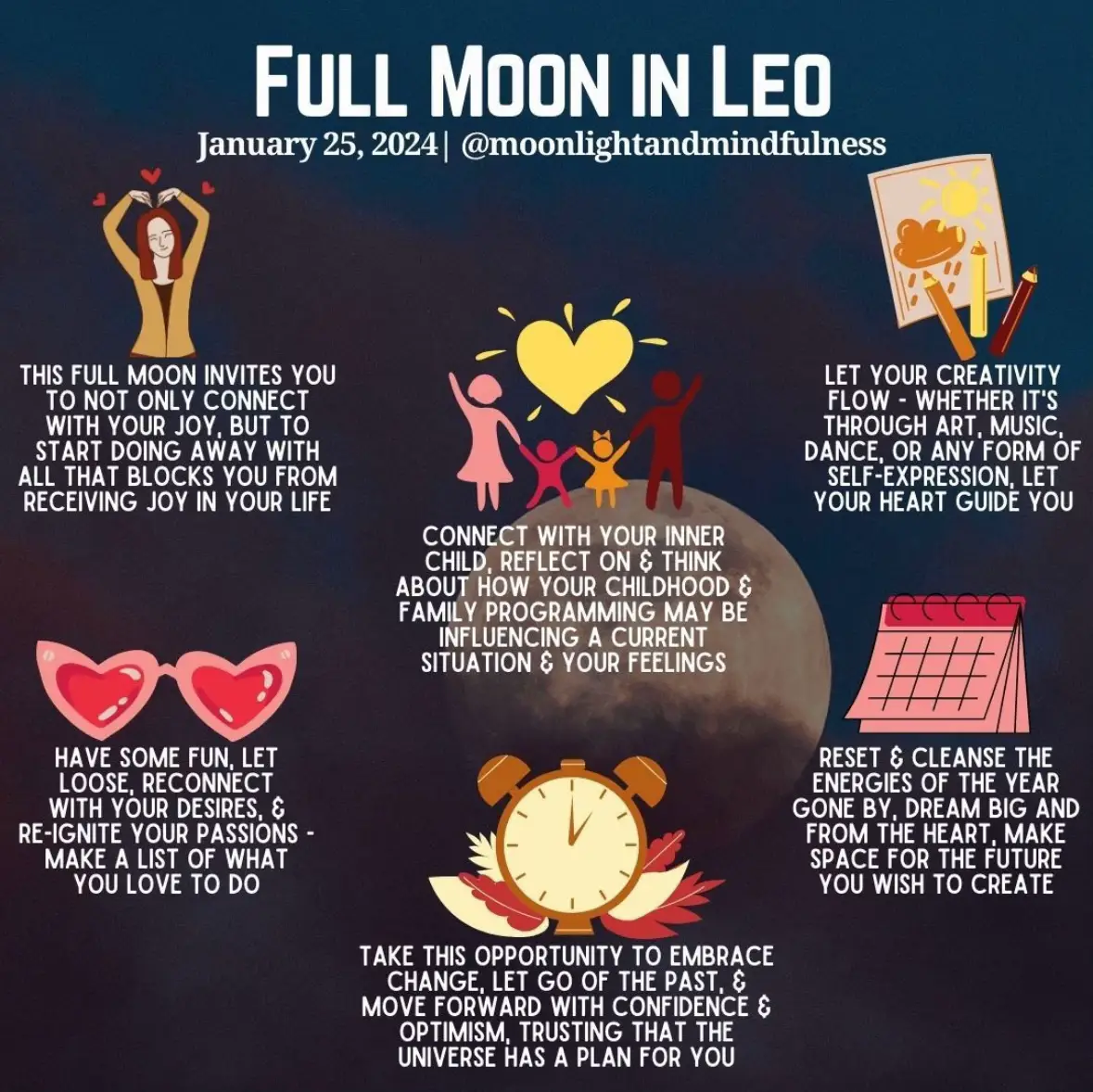 Embrace the Magic  January Wolf Full Moon in Leo Guided Meditation