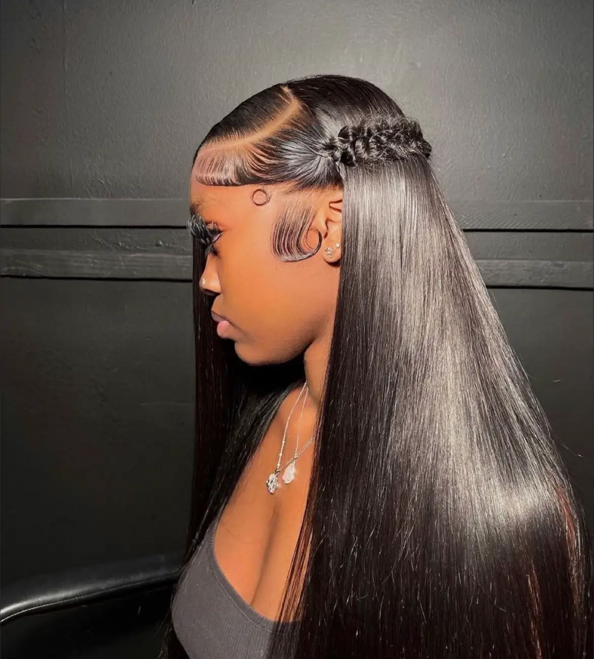 HOW TO INSTALL BRAIDS WIG - Lace Frontal Wig, #Braids #Wig