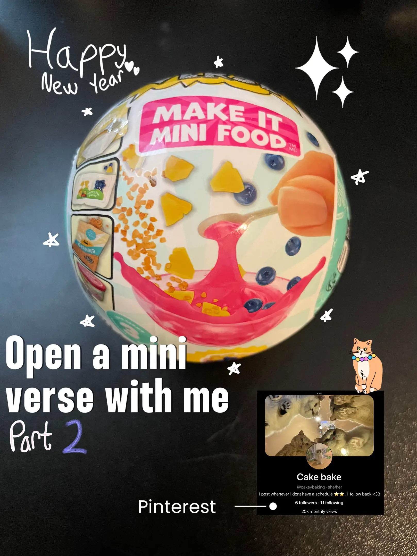 I made an ocean cake using Miniverse Make It Mini Food ingredients! :  r/miniatures