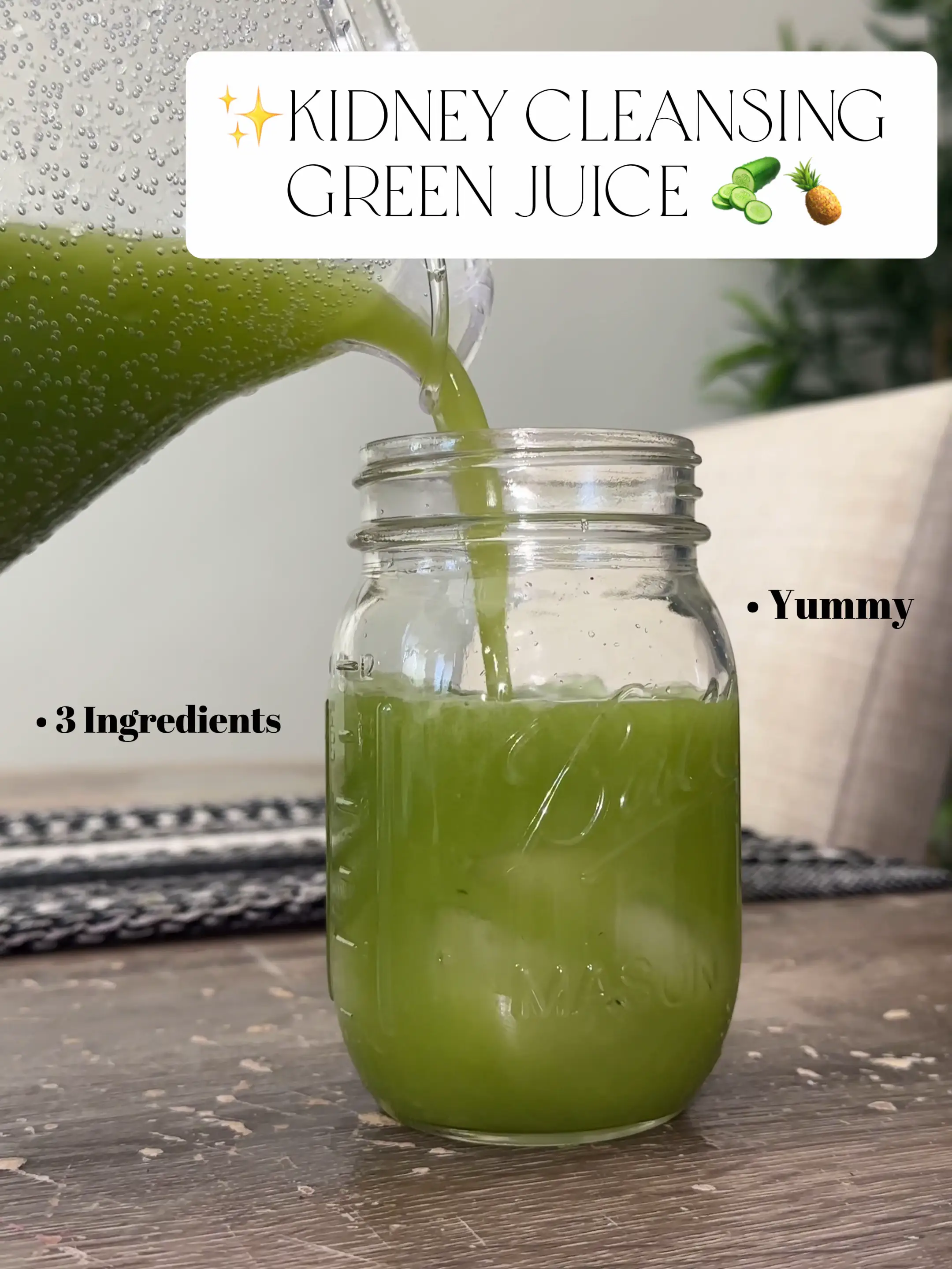 Kidney Cleansing Juice Video published by The Hoochiee