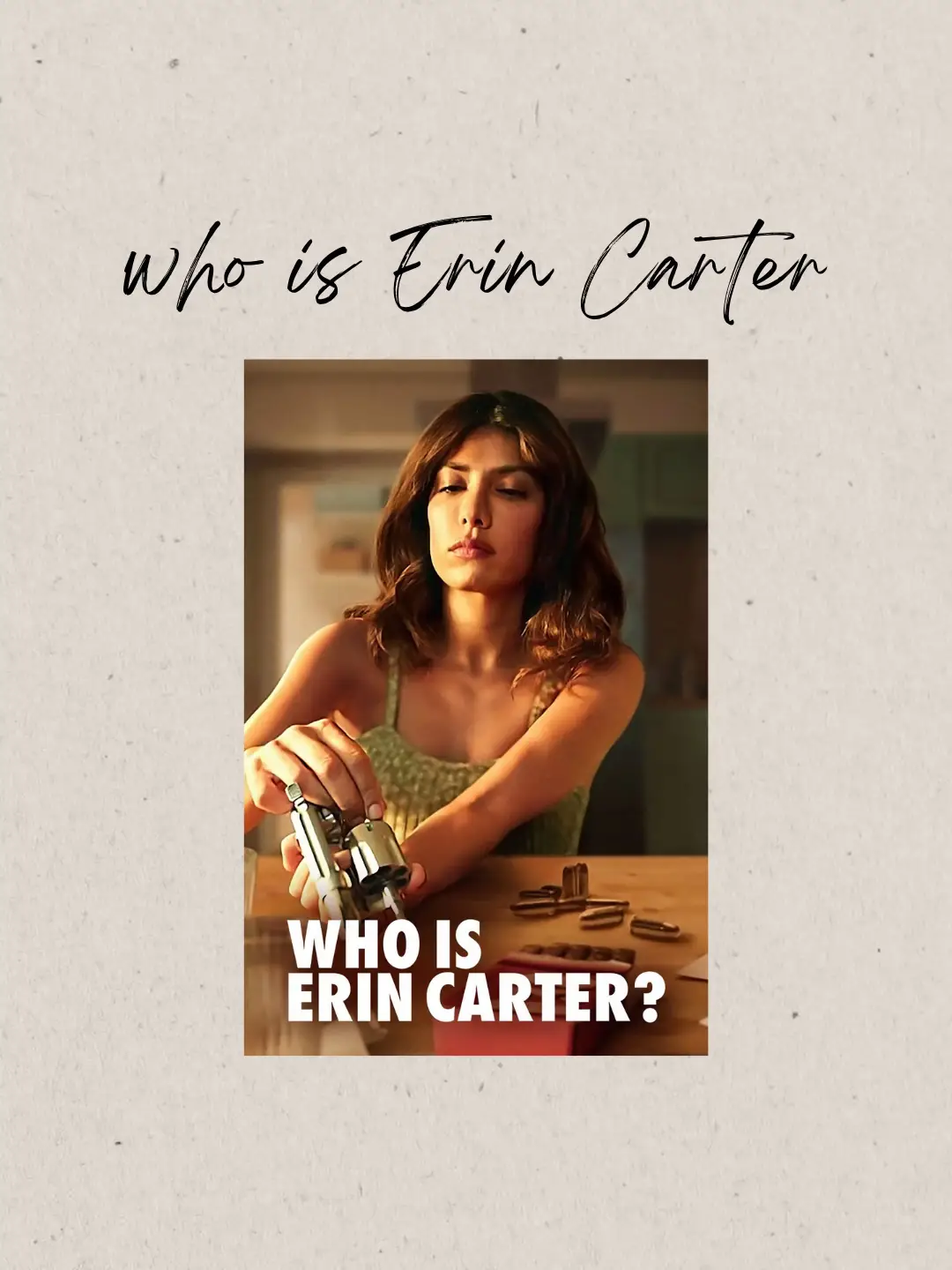 Who is Erin Carter? is Now Number 1 on Netflix