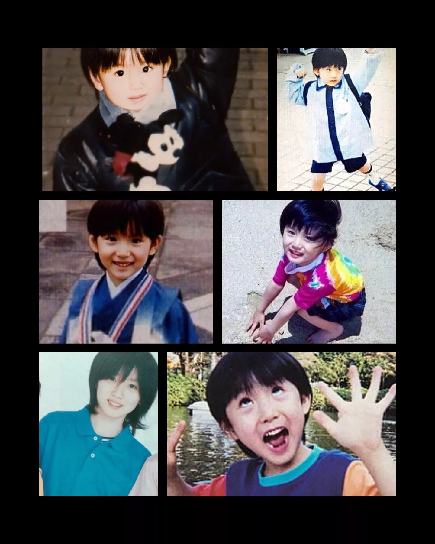 きょも幼少期写真❗? #SixTONES #きょも #京本 | SixTONESきょも担が 