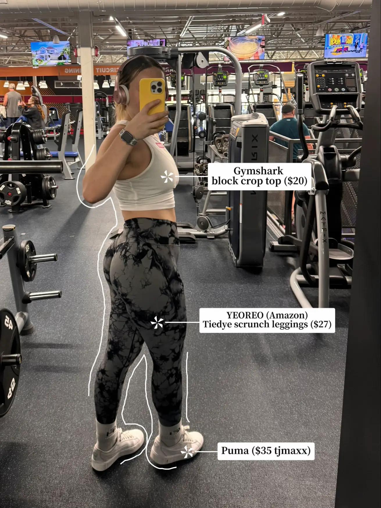 Hidden scrunch leggings! I've been looking for this style to come back ever  since Whitney x Gymshark v1! I'd love to see more brands