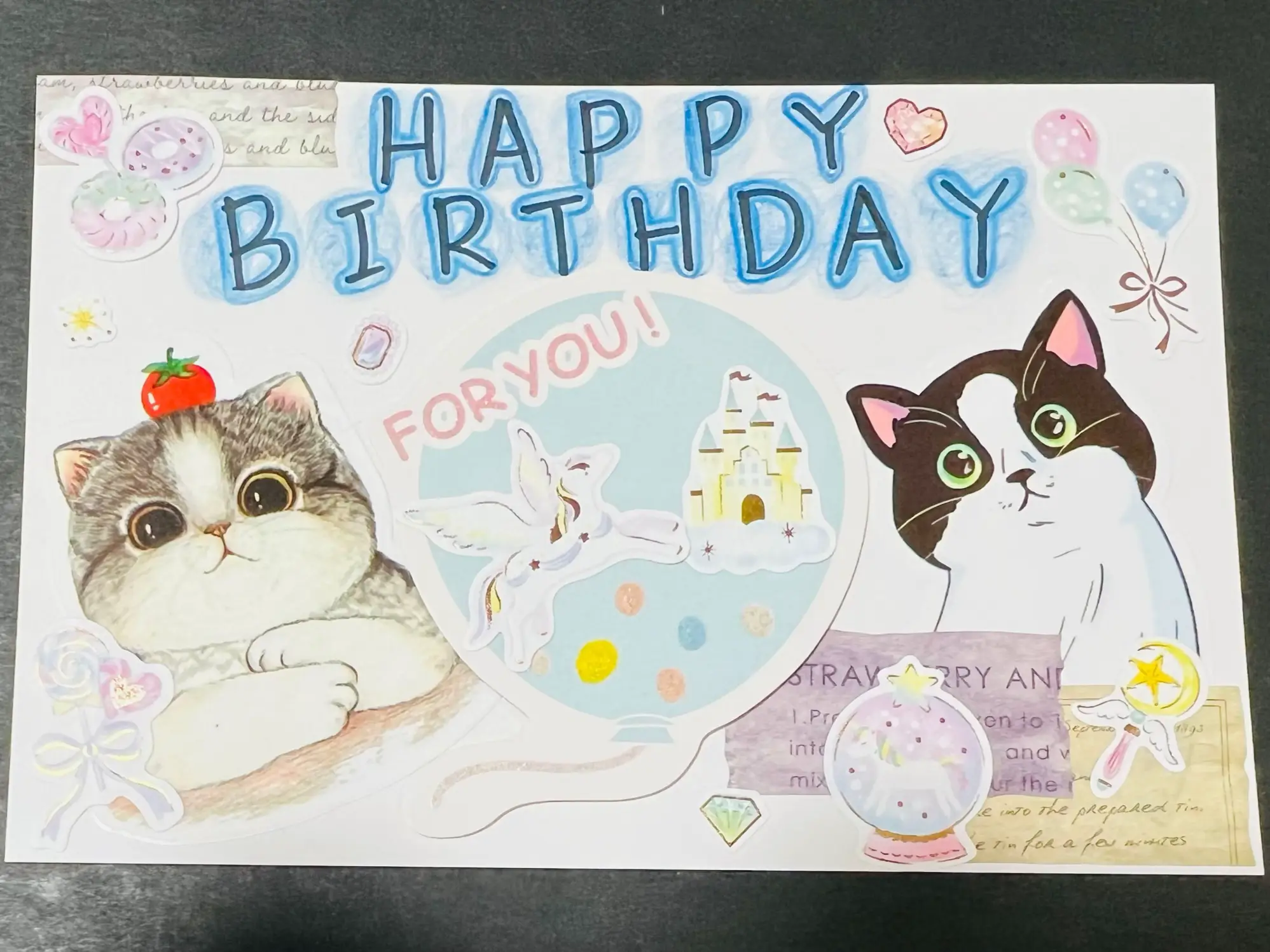 クラフトパンチ 誕生日birthday ペーパークラフト ダイカット （449 