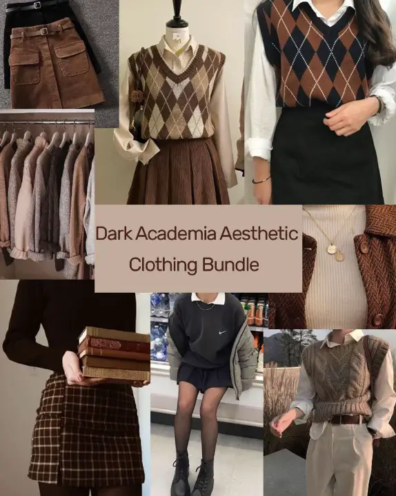 🔥🔥Dark Academia Aesthetic Clothing Bundle 🛍🛍, Gallery posted by  Rainbow 🌈