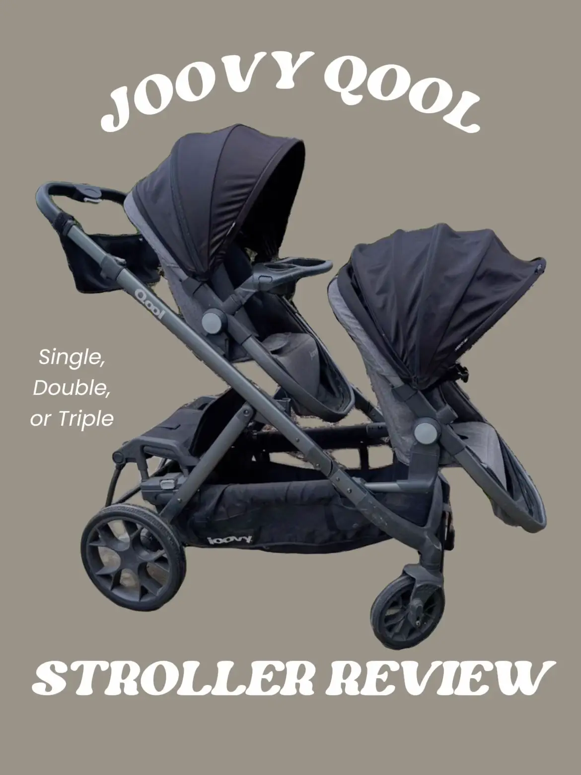 Convert double stroller to triple online