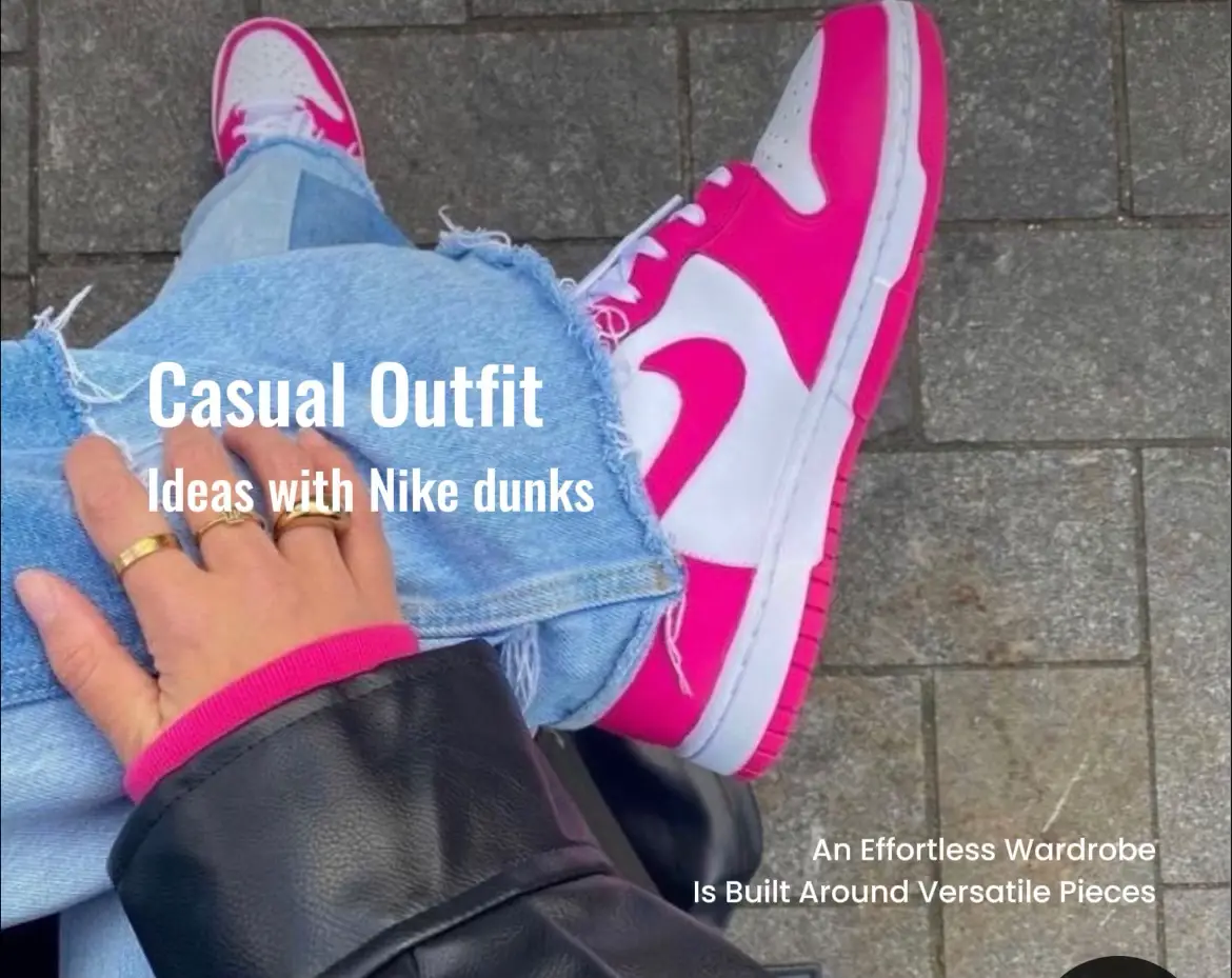 Outfit Inspo • Nike Dunks • Flare Pants • Pose Inspo • Streetwear