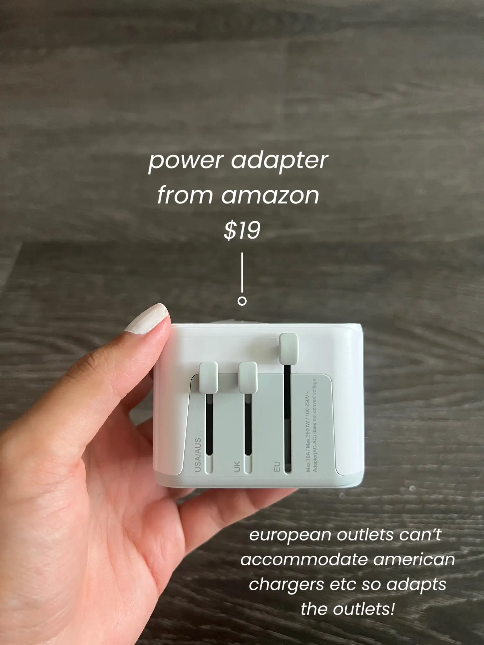 Plug adapter for Europe ⋆ Travellon