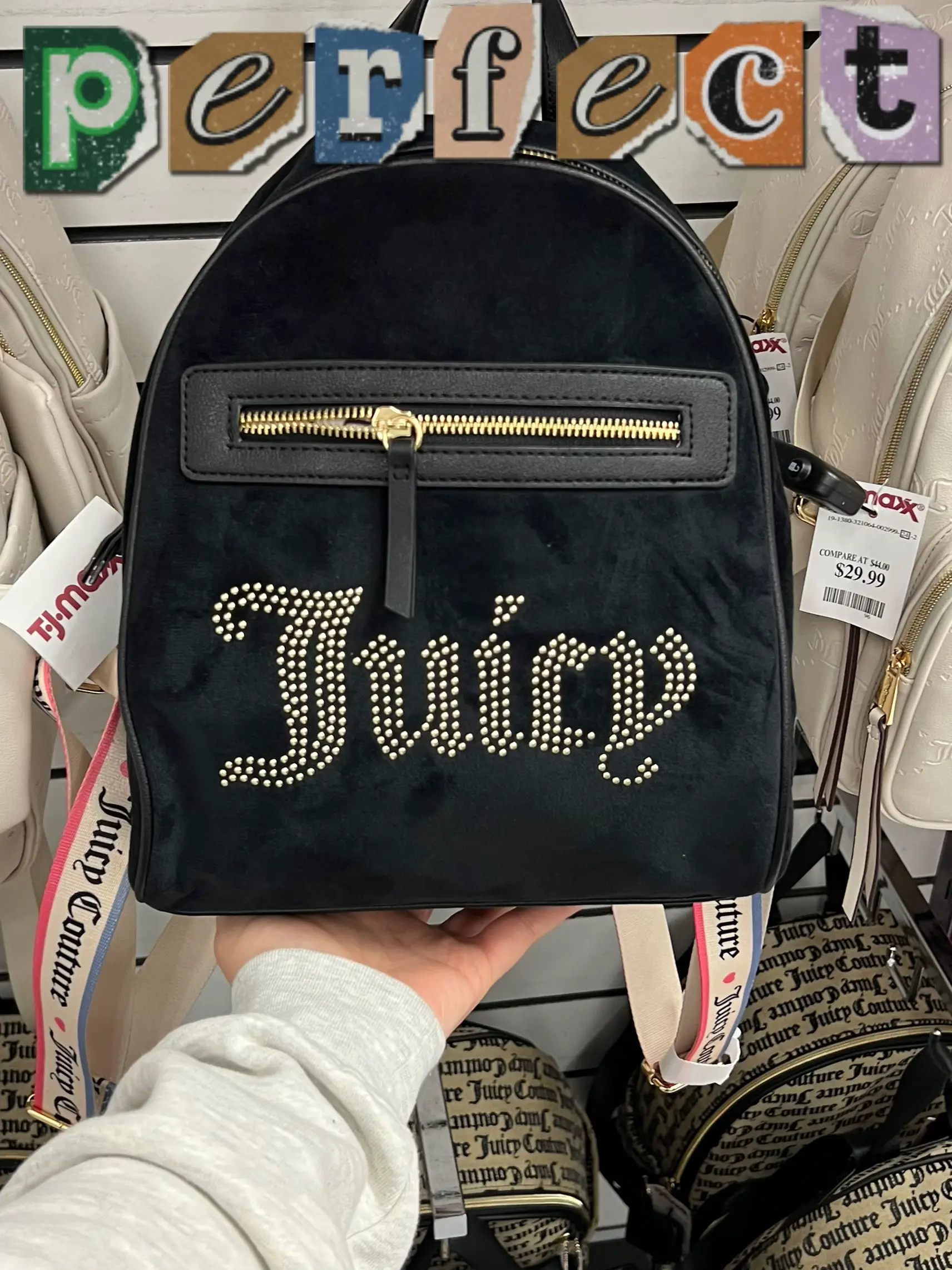 Juicy couture clearance backpack tk maxx