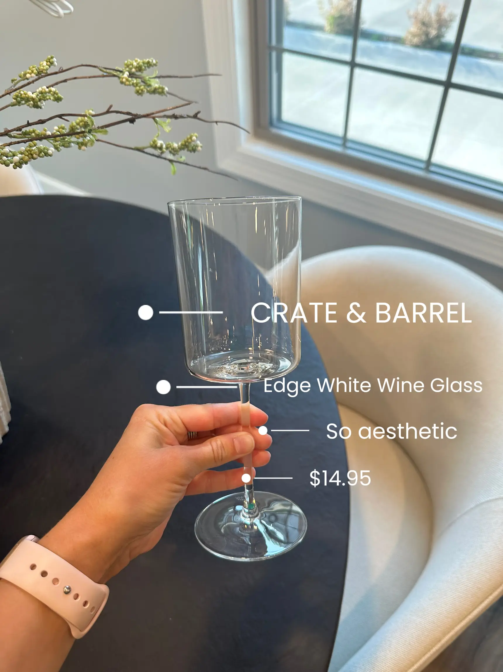 Edge White Wine Glass