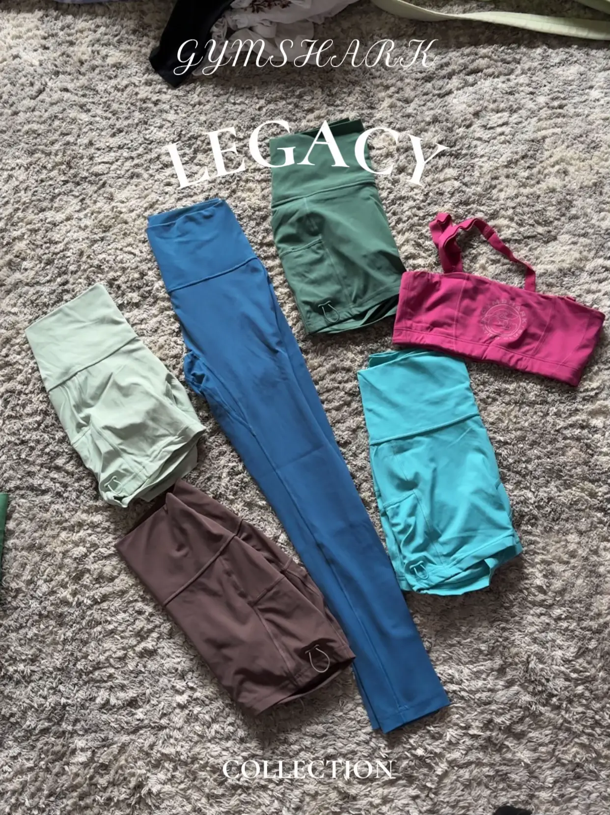 GYMSHARK LEGACY COLLECTION HAUL AND REVIEW 
