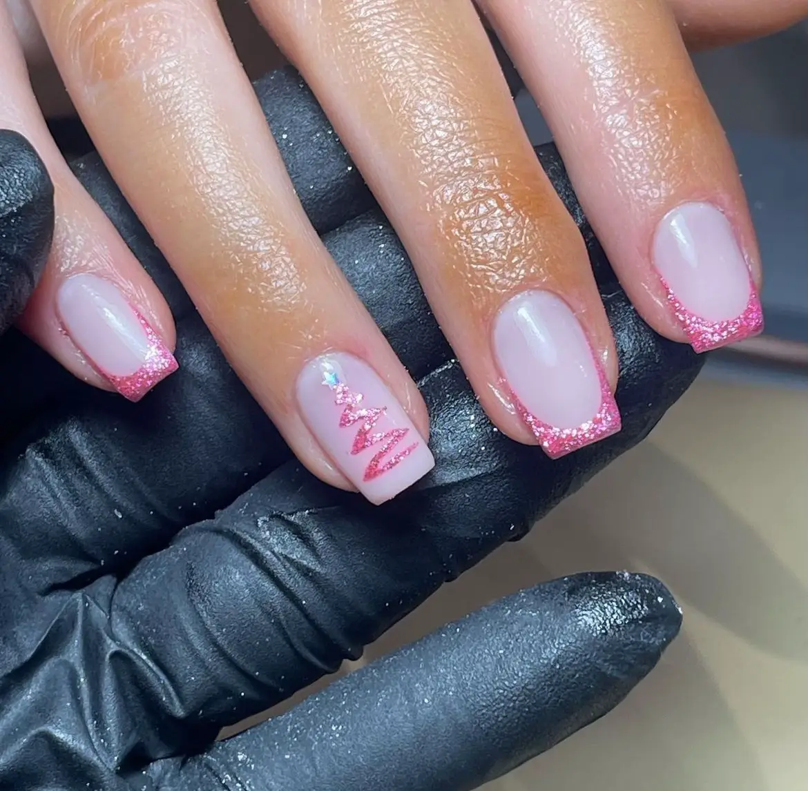 pink Christmas nail inspo Gallery posted by jassss 🎀💕 Lemon8