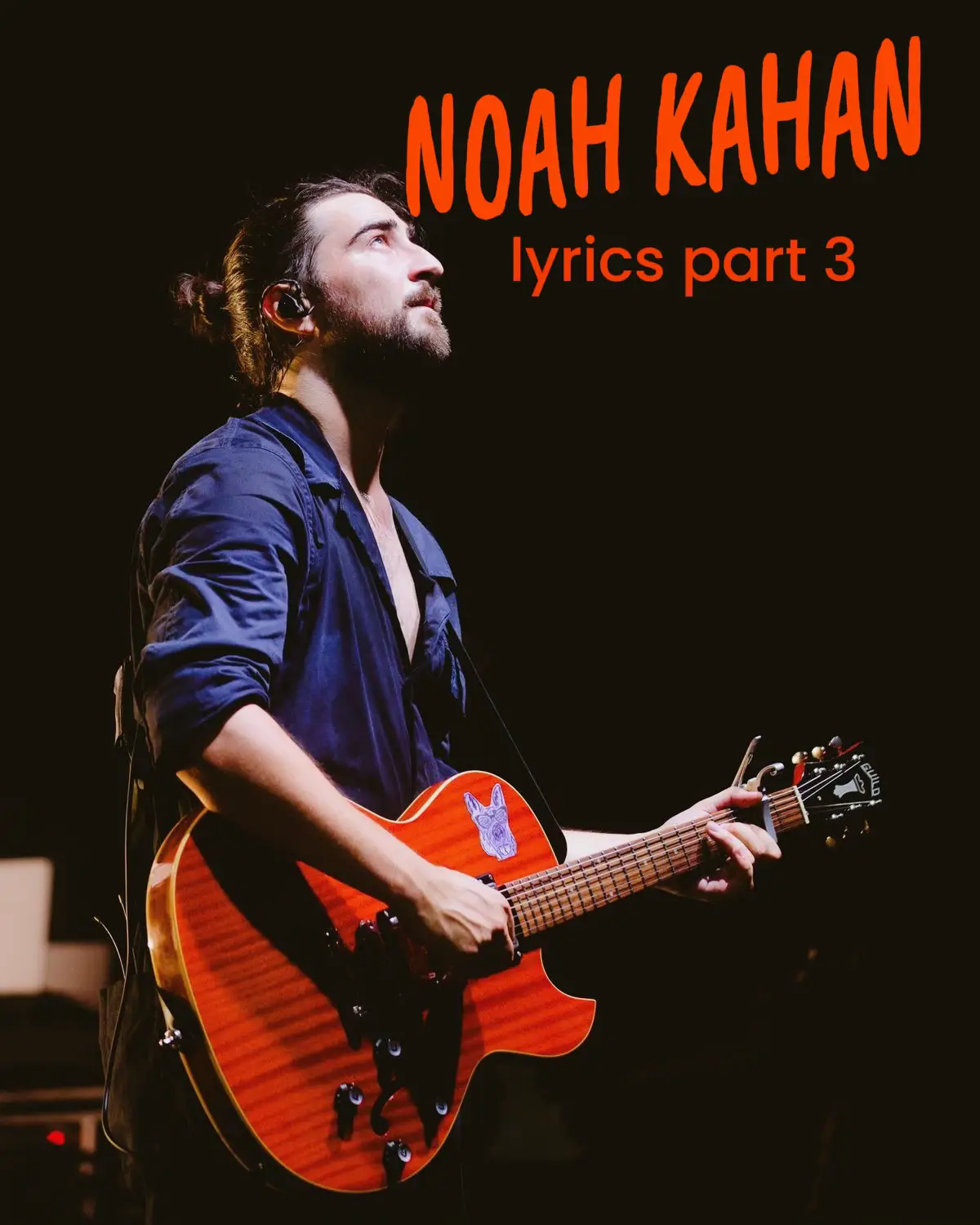 NOAH KAHAN lyrics part 3🌲 | Gallery posted by Maggie Park | Lemon8