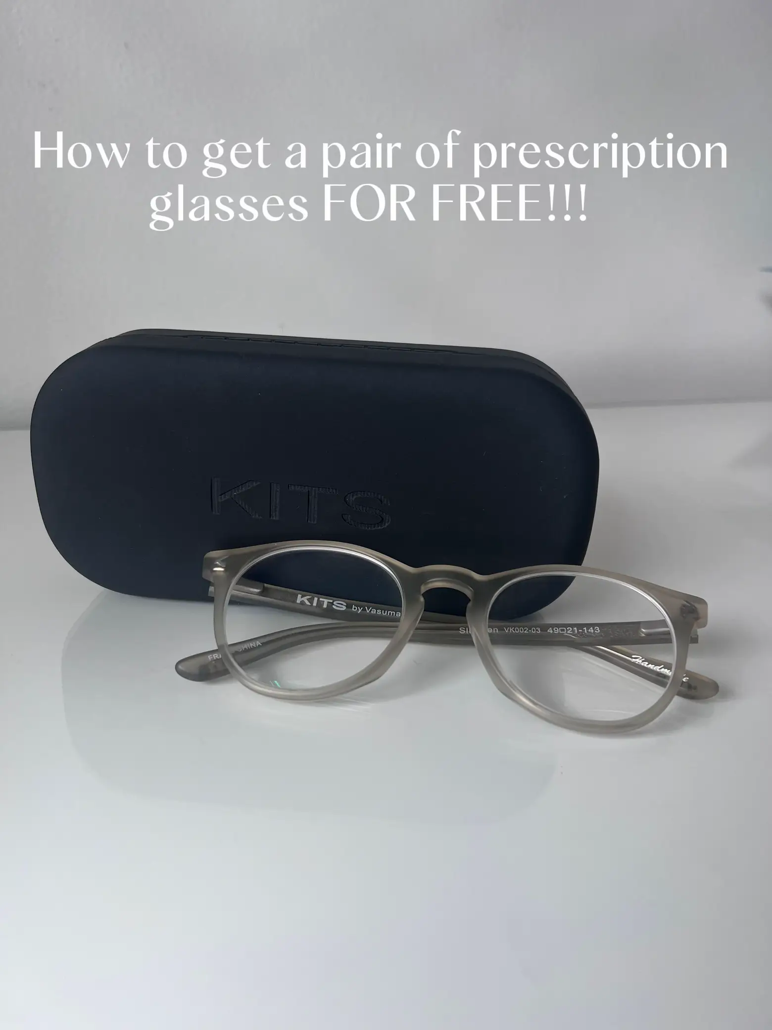 How to get free prescription glasses online