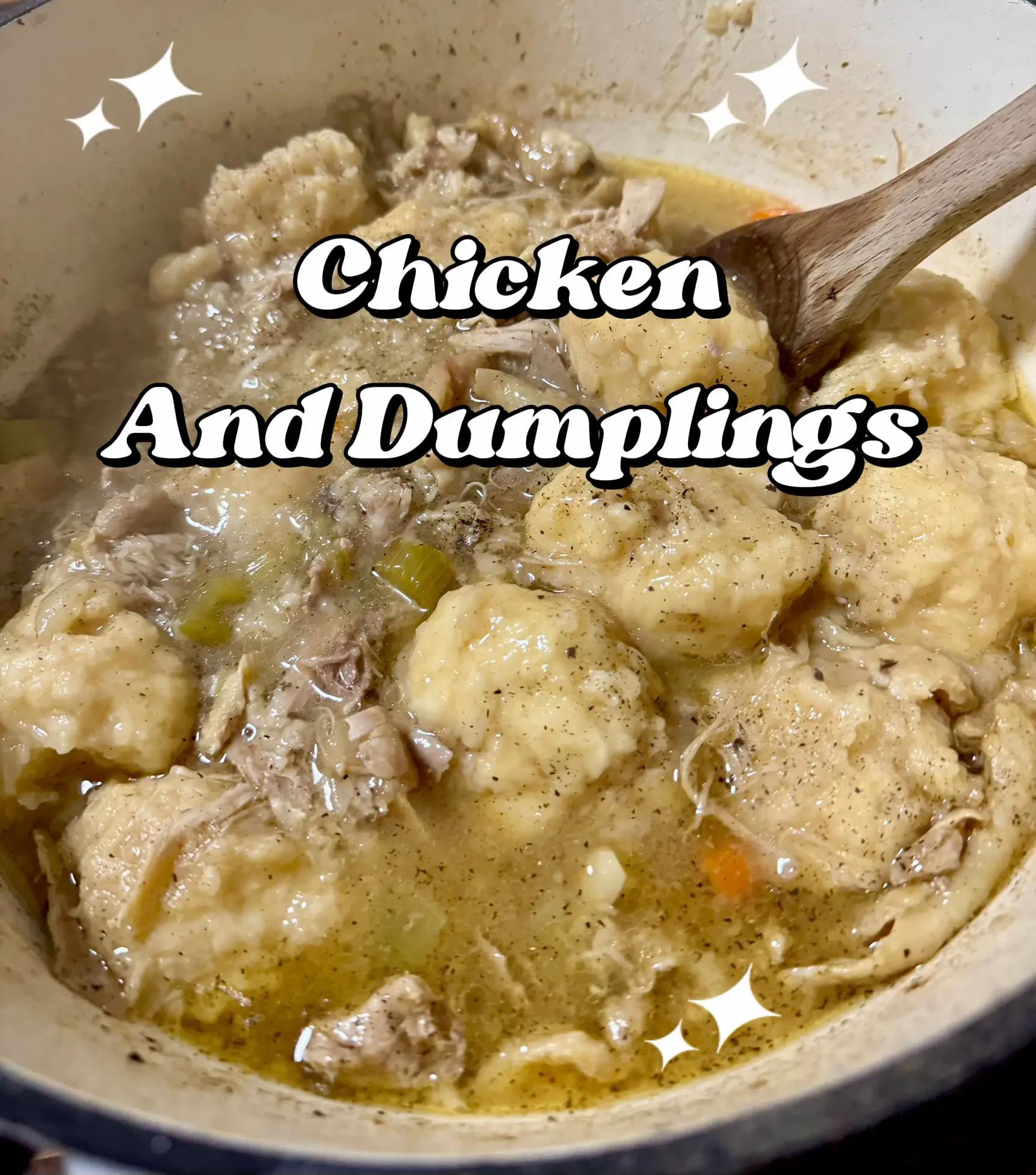 Chicken and Dumplings Recipe - Kristine's Kitchen