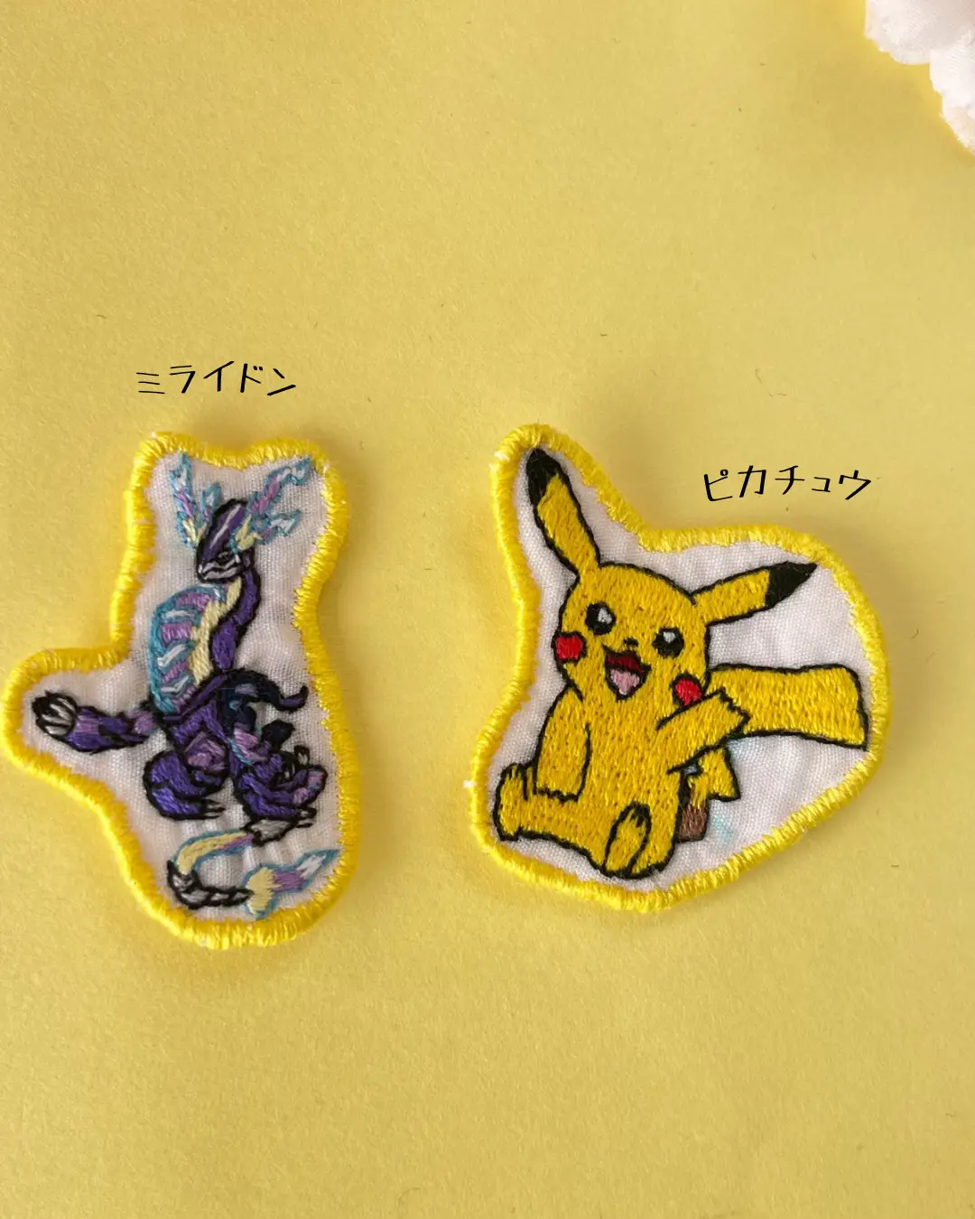 Pokemon Patch 🤍 Pikachu and Miraidon