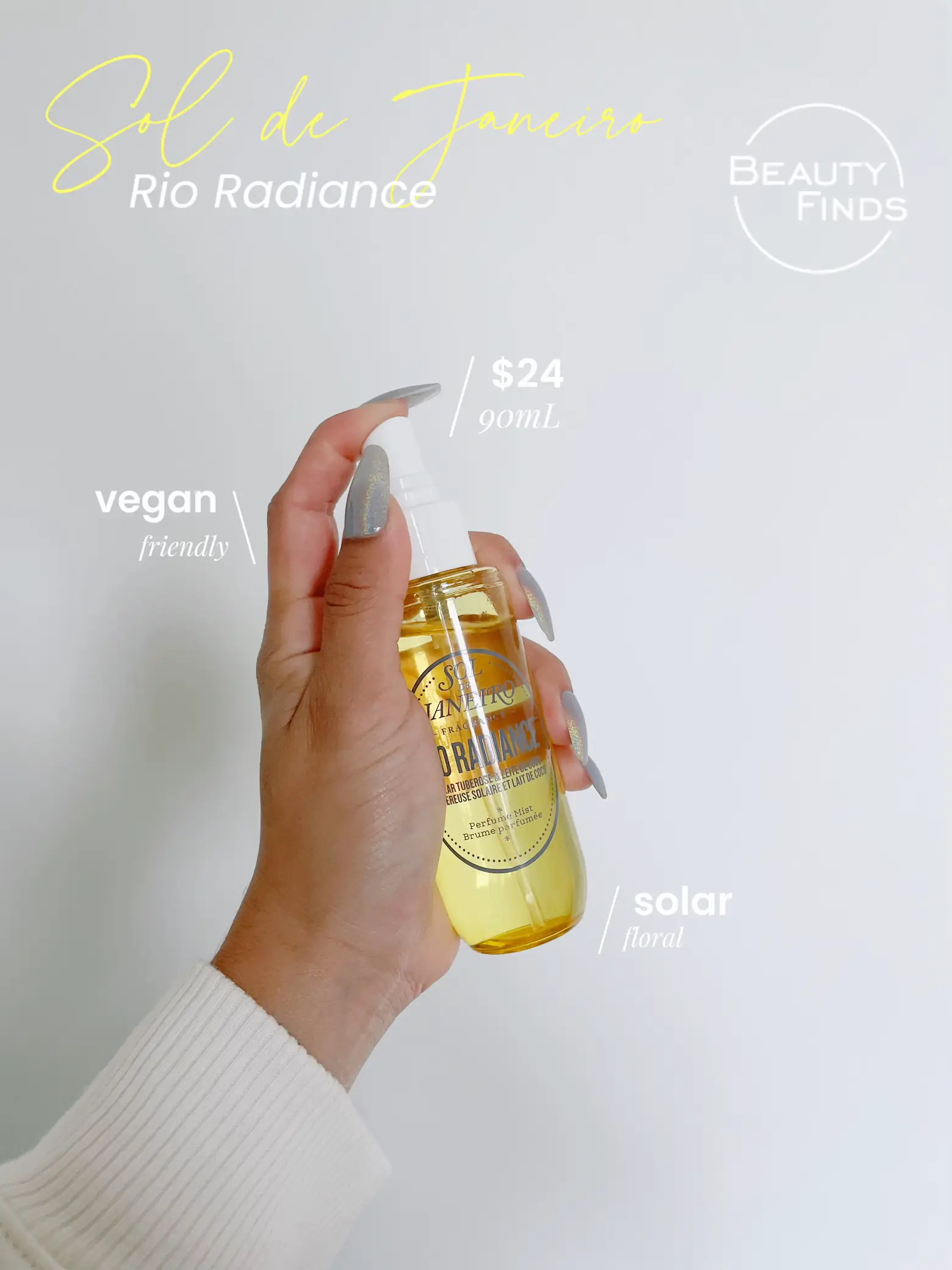 Rio Radiance Perfume Mist - Solar Floral Scent - Sol de Janeiro