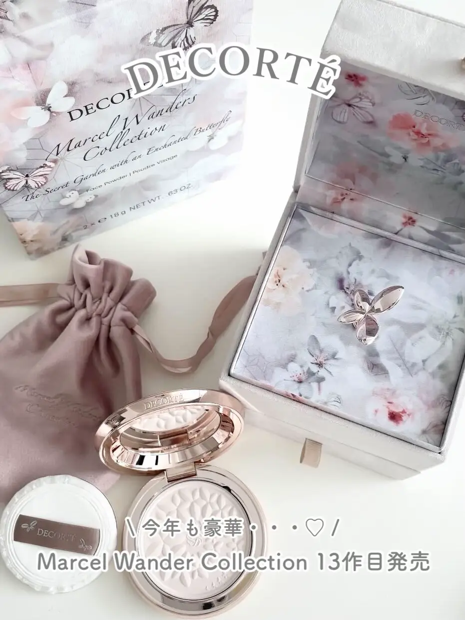 マルセルワンダース 2024 コンパクトケース ポーチ パフコスメデコルテ